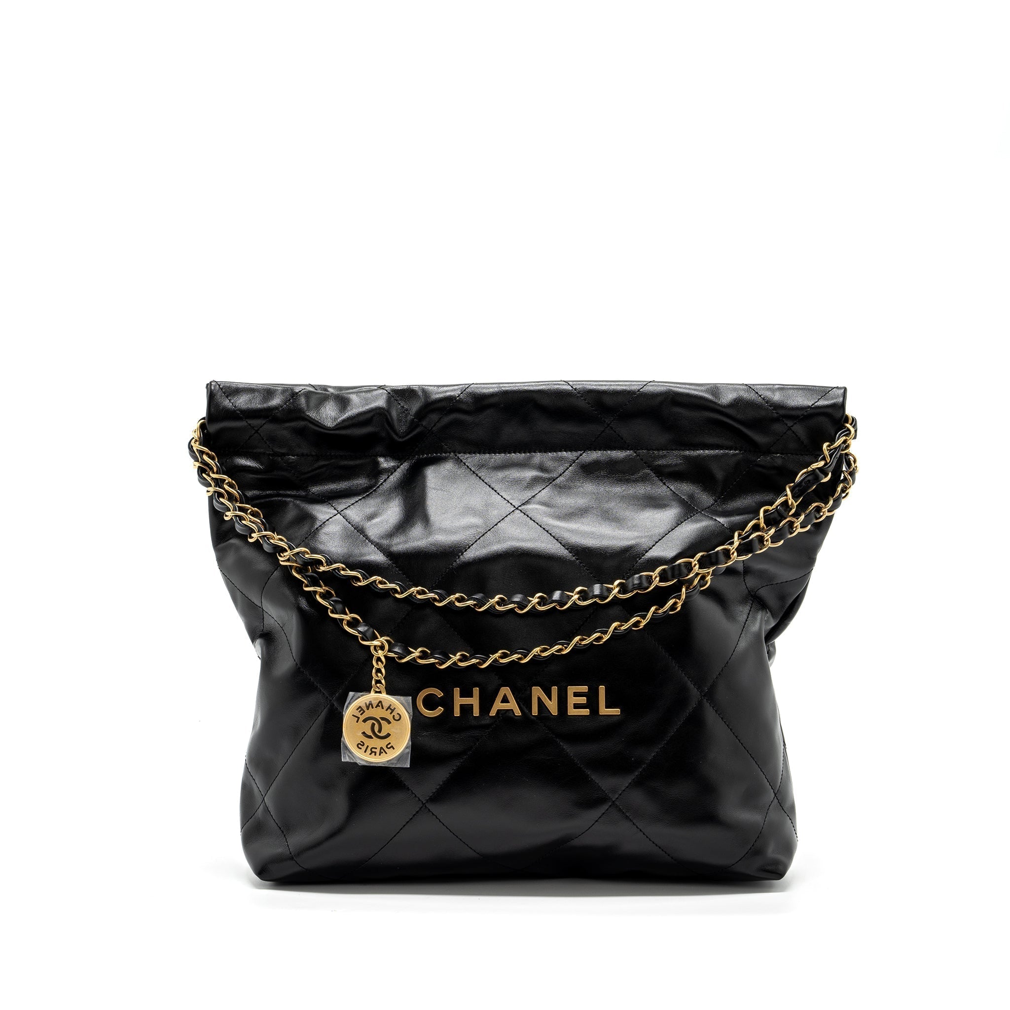 chanel-small-22-bag-lambskin-black-ghw