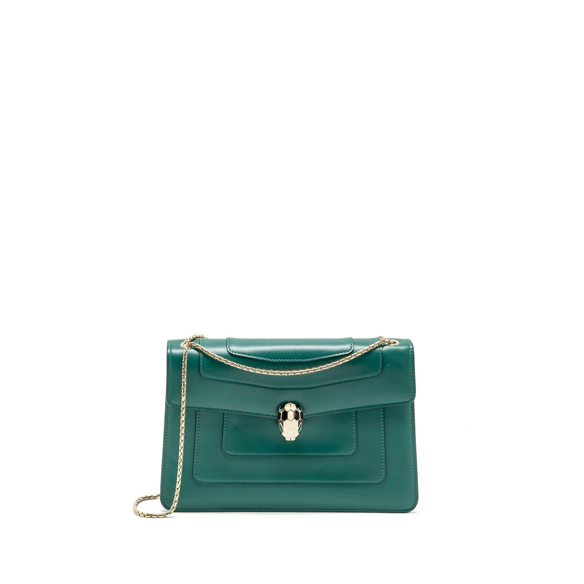 bvlgari-serpenti-forever-shoulder-bag-calfskin-green-lghw-3