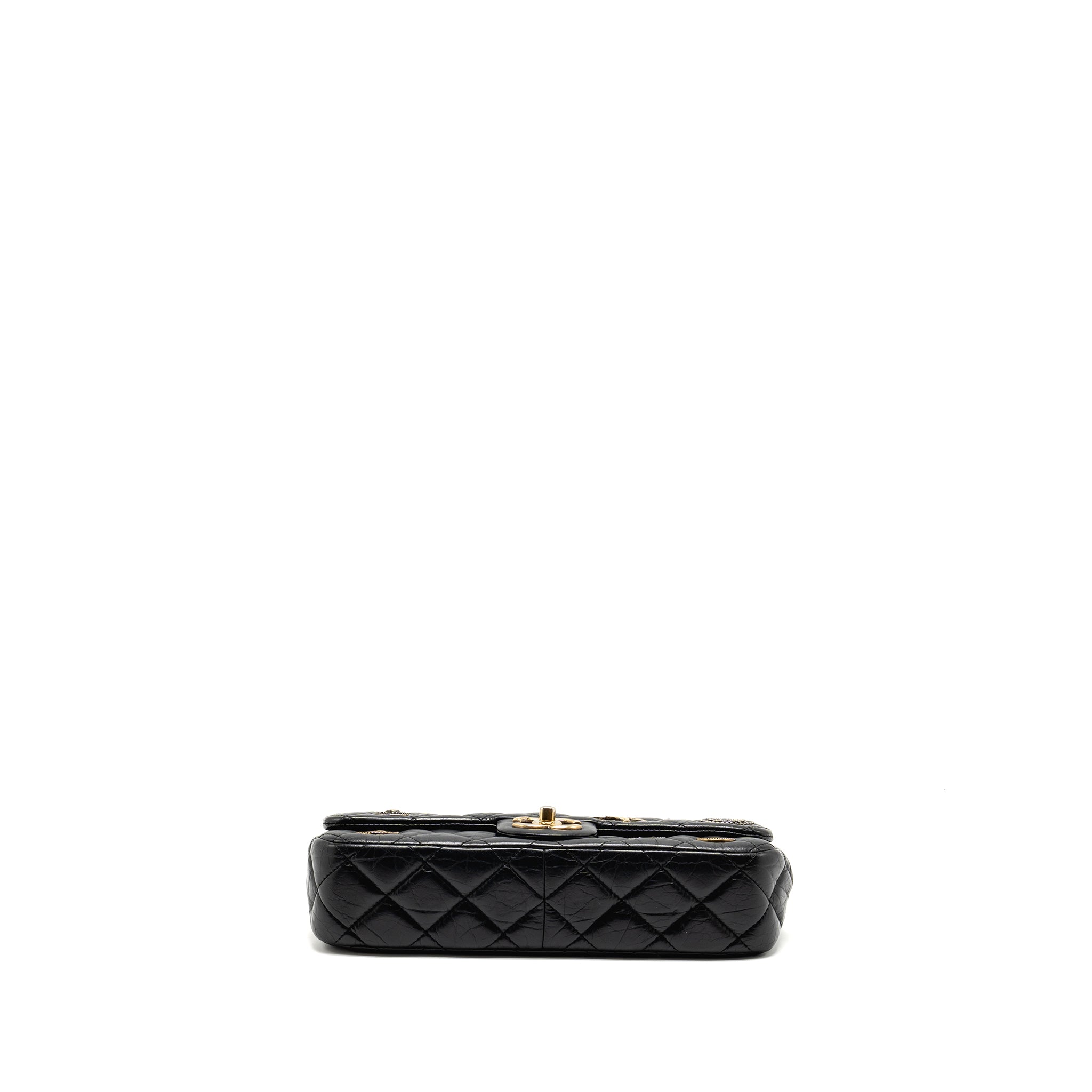 chanel-medallion-quilted-flap-bag-aged-calfskin-black-multicolour-hardware