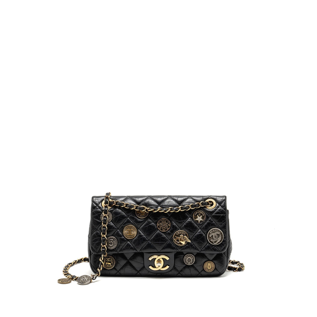 chanel-medallion-quilted-flap-bag-aged-calfskin-black-multicolour-hardware