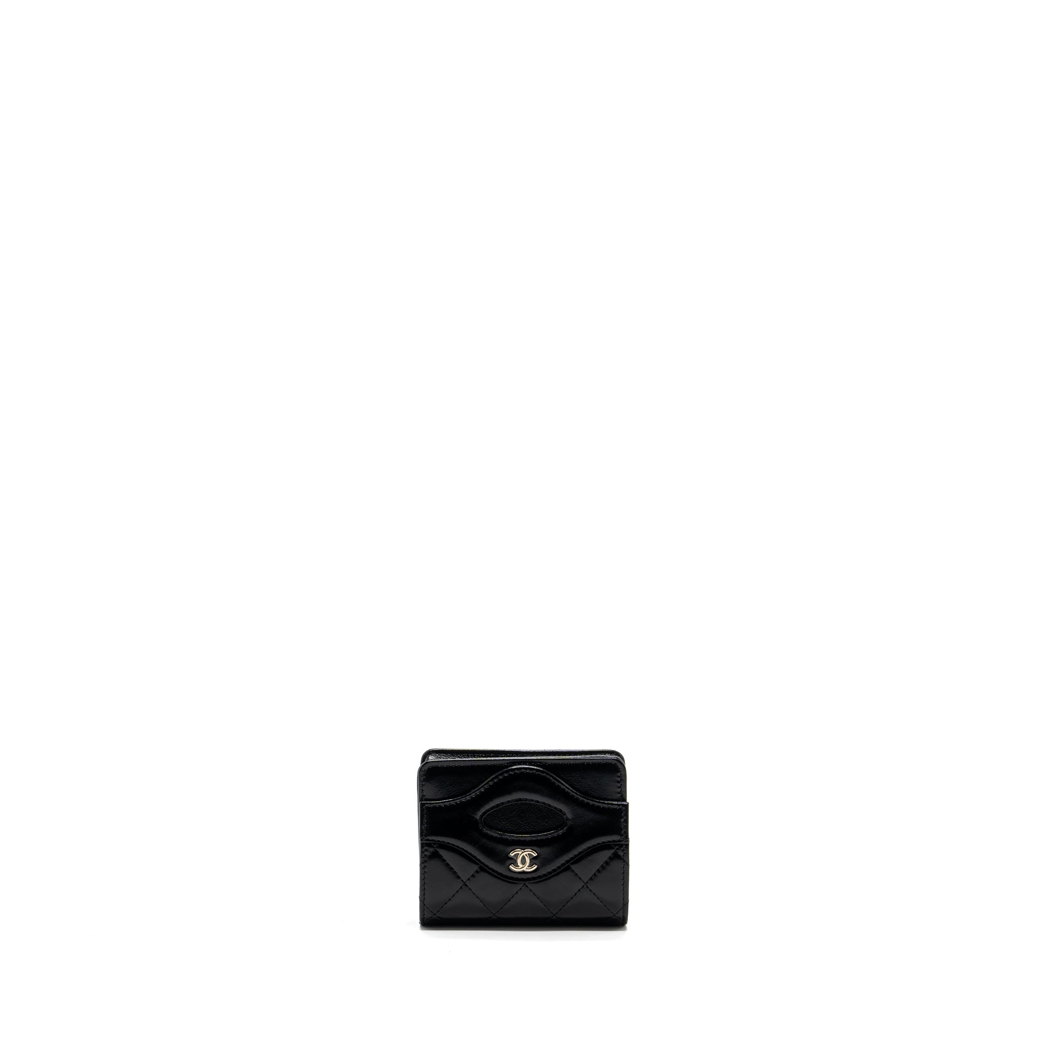 chanel-24c-31-card-holder-shiny-calfskin-black-lghw-microchip