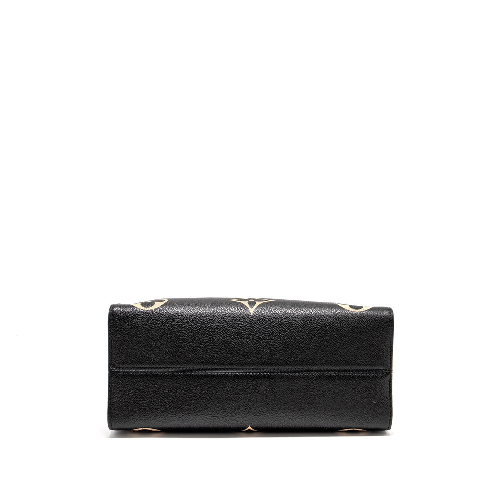 louis-vuitton-onthego-mm-bicolour-monogram-empreinte-black-beige-ghw-copy