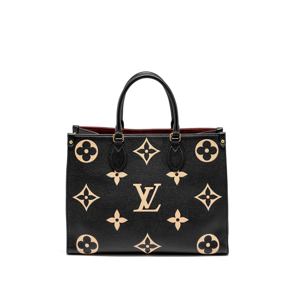 louis-vuitton-onthego-mm-bicolour-monogram-empreinte-black-beige-ghw-copy