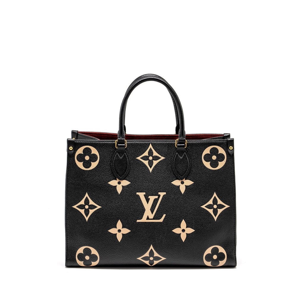 louis-vuitton-onthego-mm-bicolour-monogram-empreinte-black-beige-ghw-copy