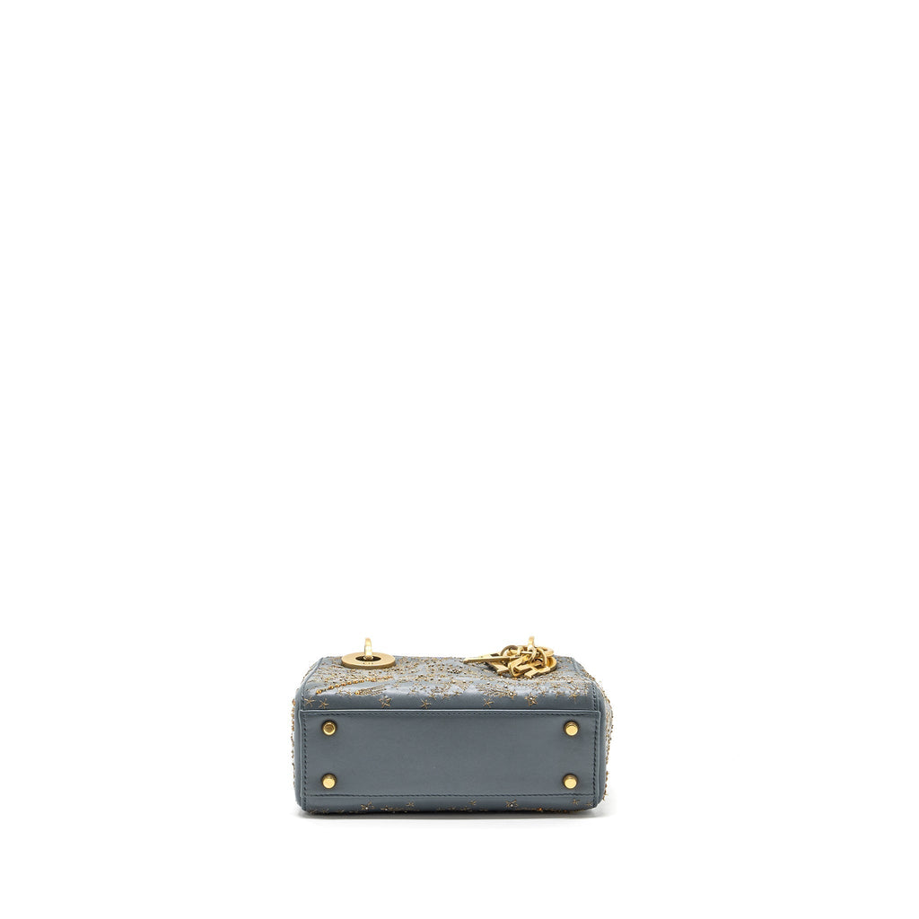 dior-mini-lady-dior-limited-edition-lambskin-grey-ghw-copy
