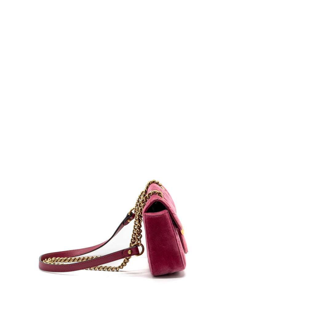 gucci-small-gg-marmont-shoulder-bag-velvet-pink-ghw-copy