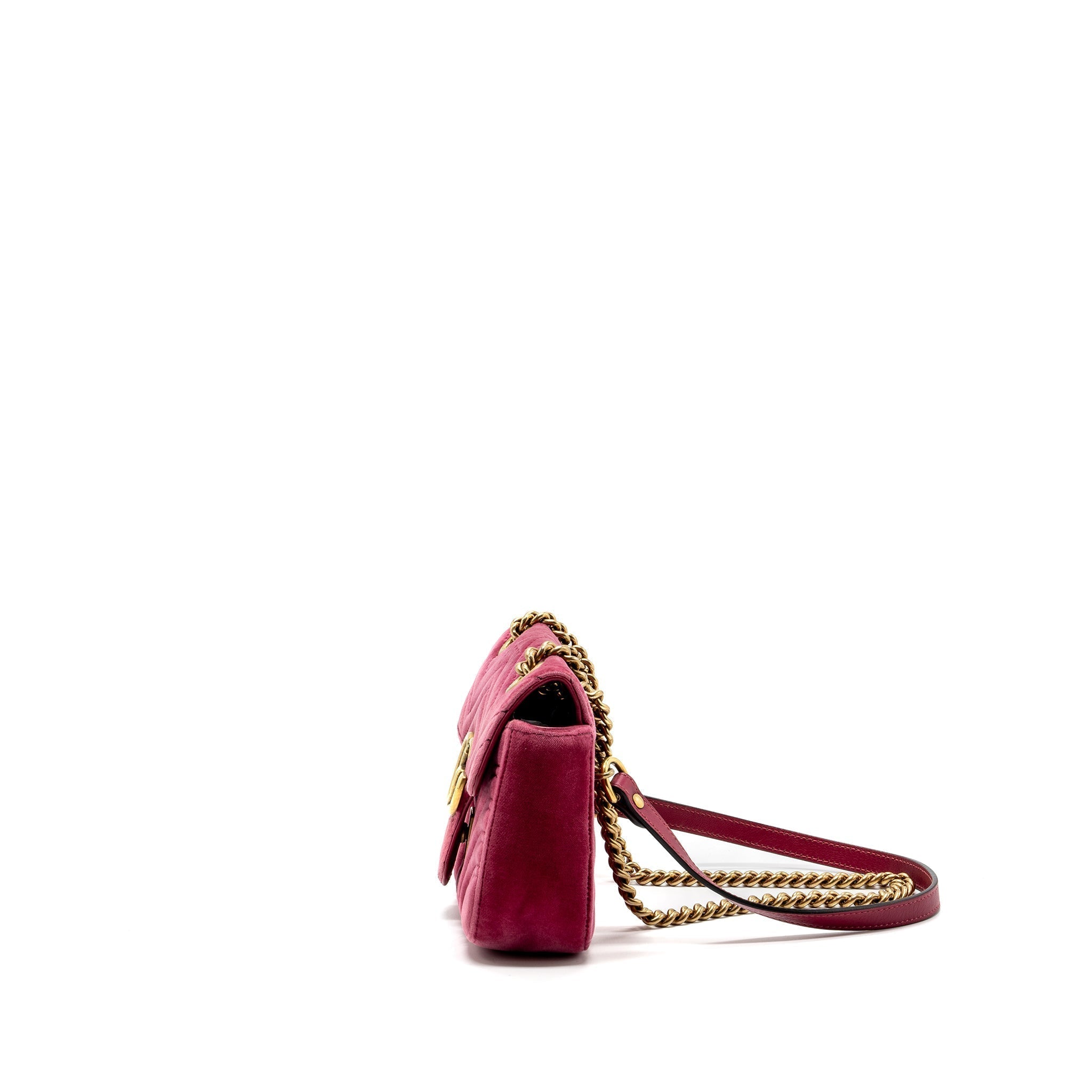 gucci-small-gg-marmont-shoulder-bag-velvet-pink-ghw-copy