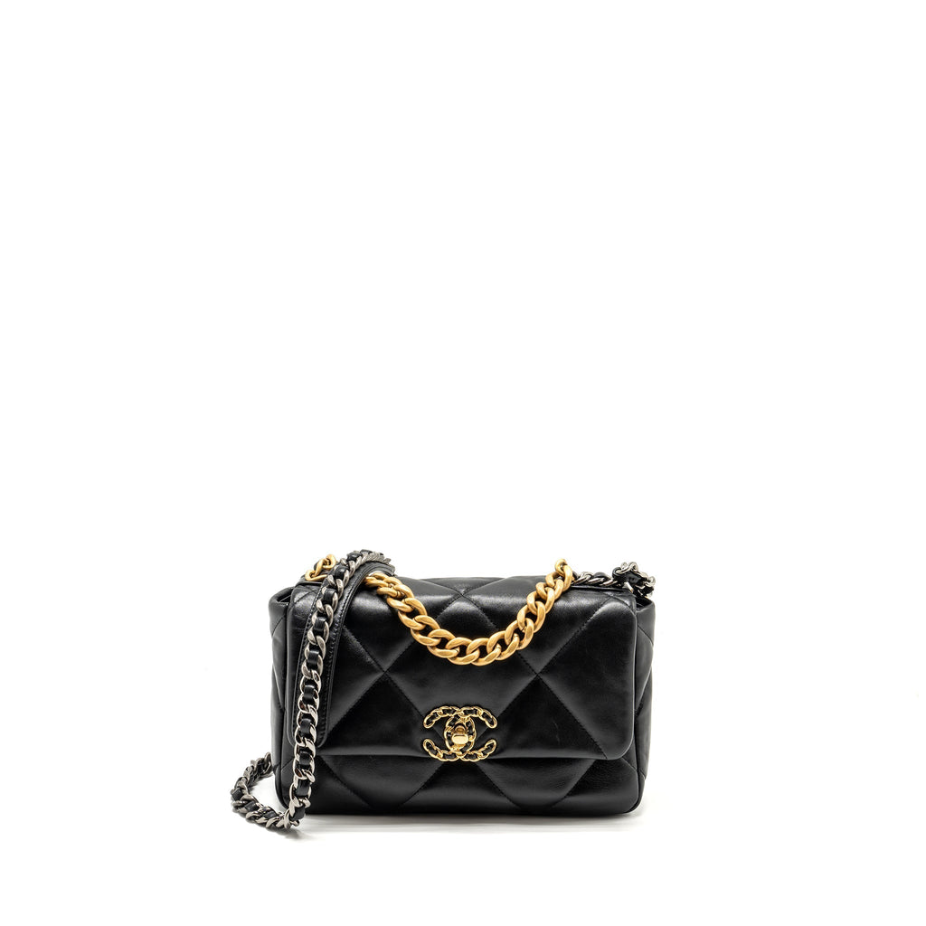 chanel-small-19-bag-lambskin-black-multicolour-hardware-microchip-6
