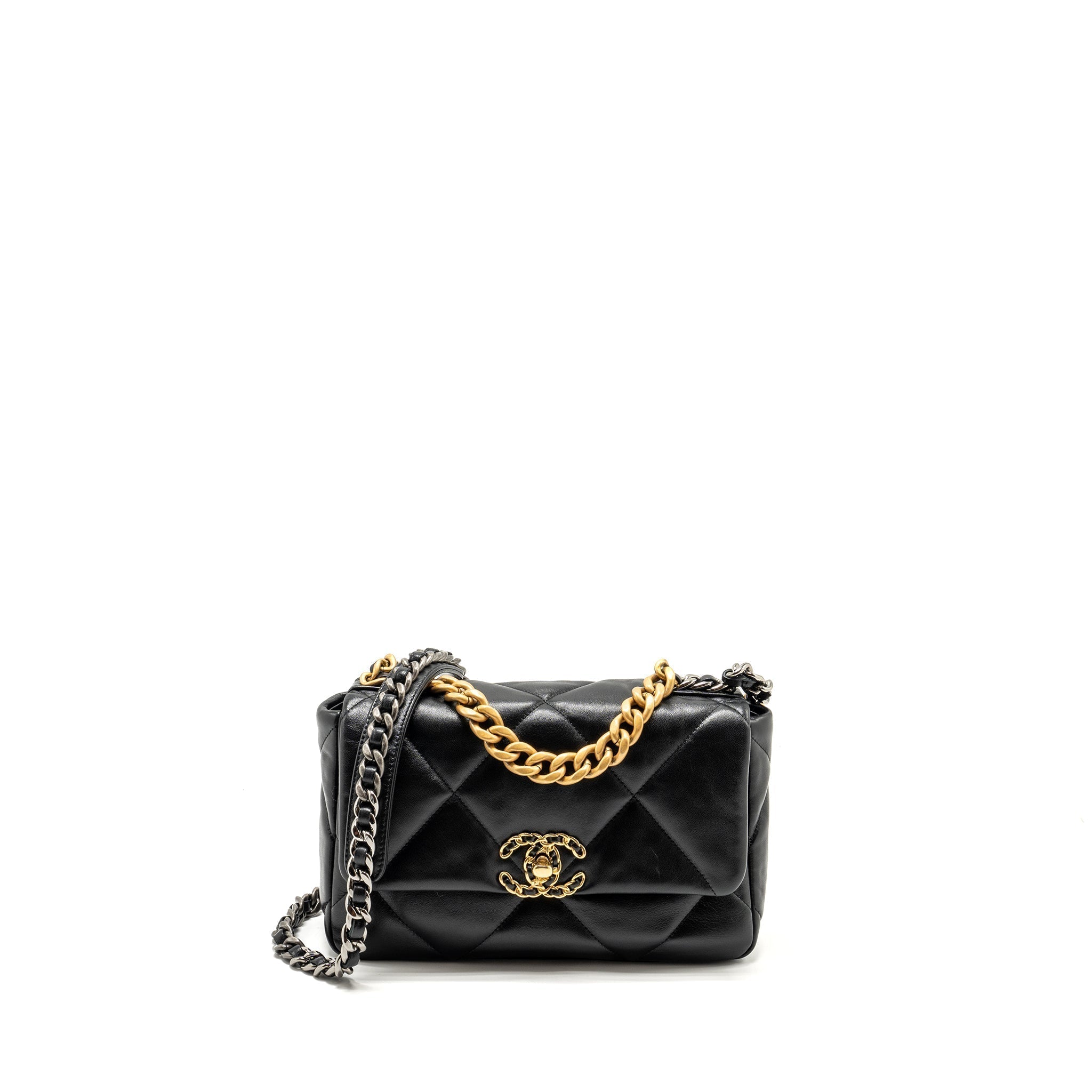 chanel-small-19-bag-lambskin-black-multicolour-hardware-microchip-6