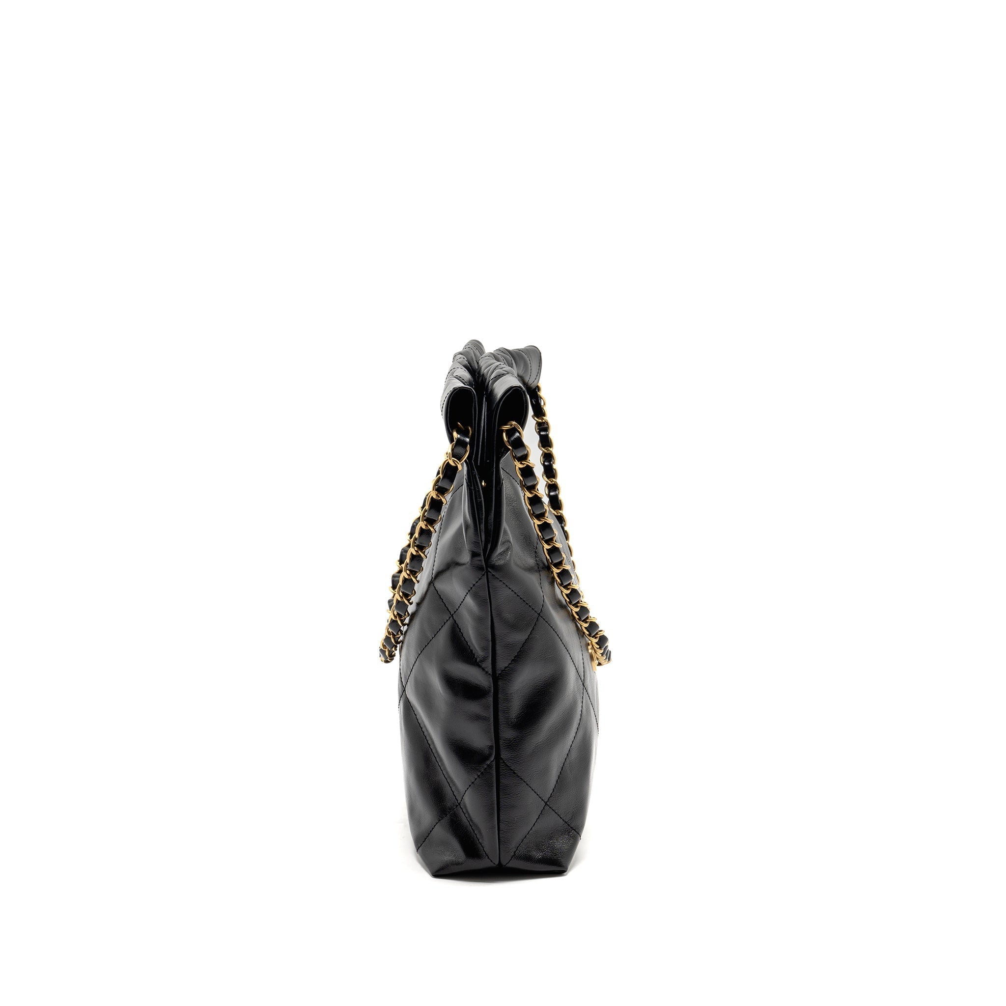 chanel-small-coco-handle-with-lizard-embossed-handle-caviar-black-lghw-microchip-copy