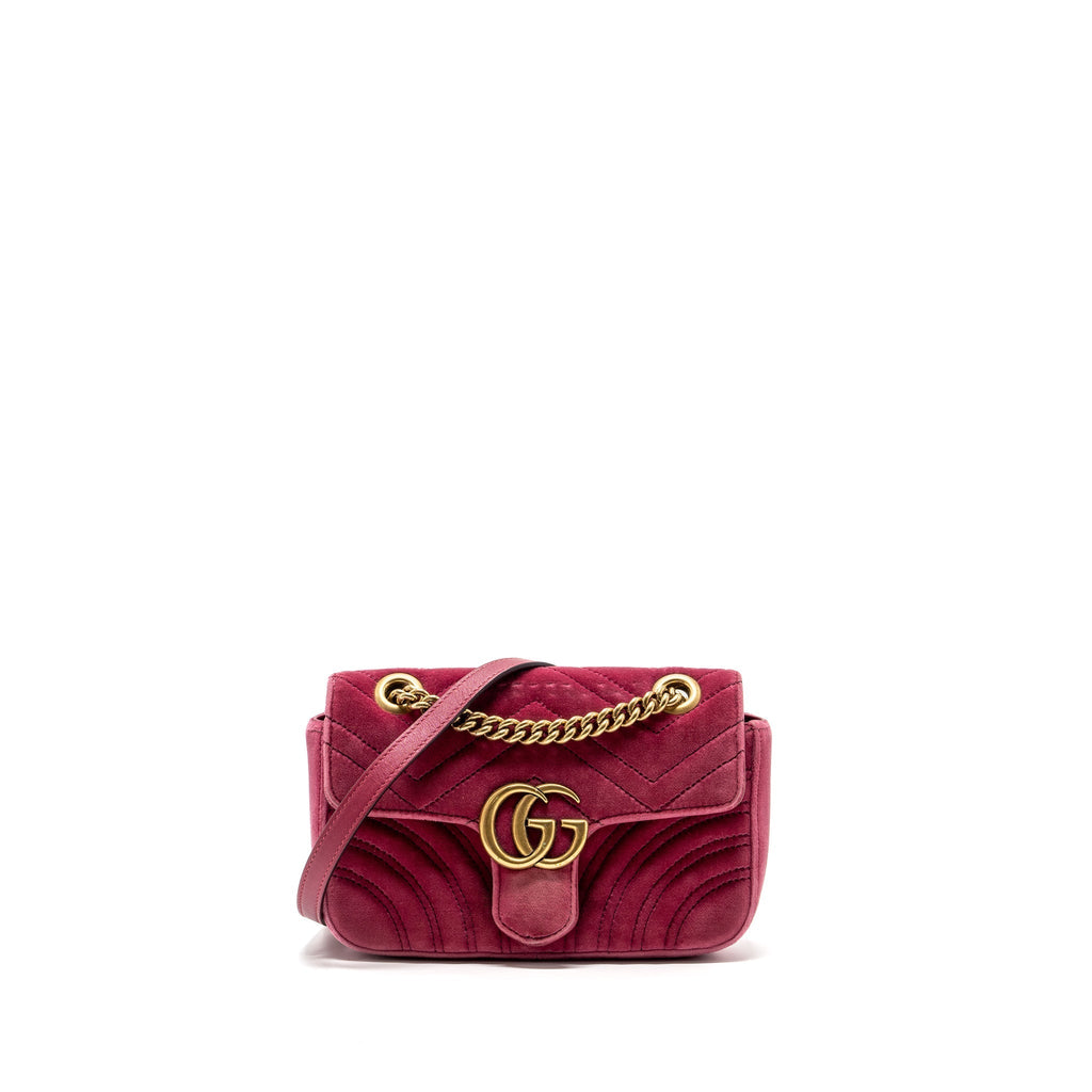 gucci-small-gg-marmont-shoulder-bag-velvet-pink-ghw-copy