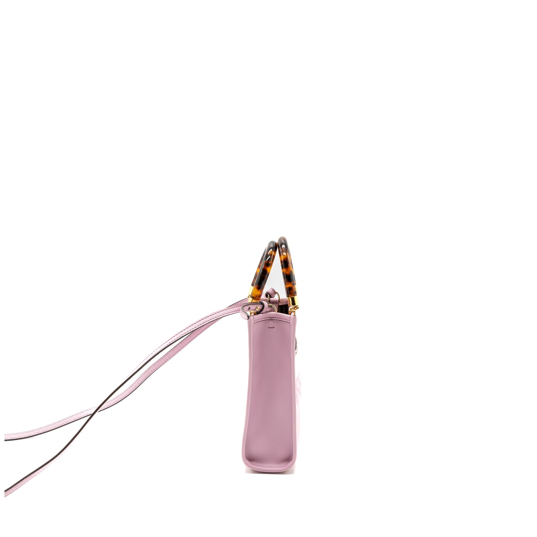 fendi-mini-sunshine-shopper-bag-leather-pink-ghw
