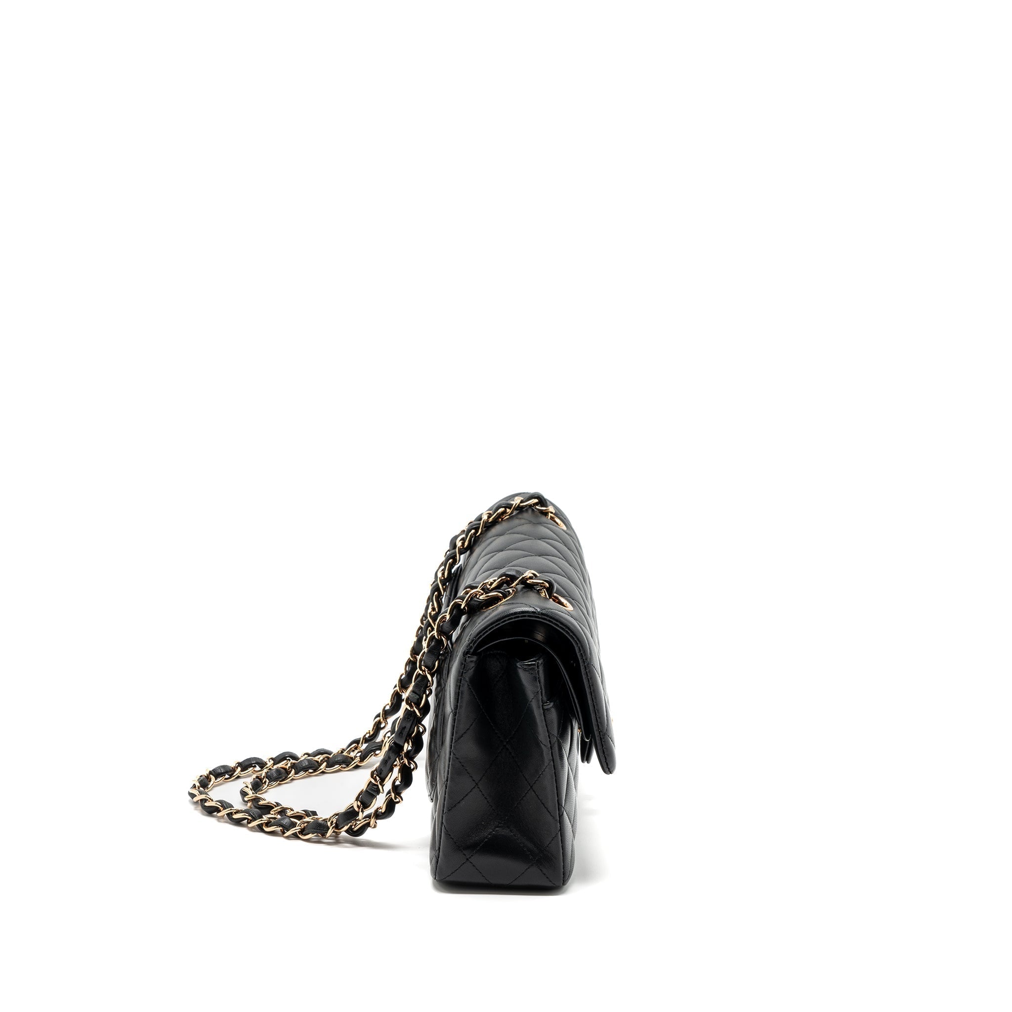 chanel-small-classic-double-flap-bag-lambskin-black-rghwmicrochip