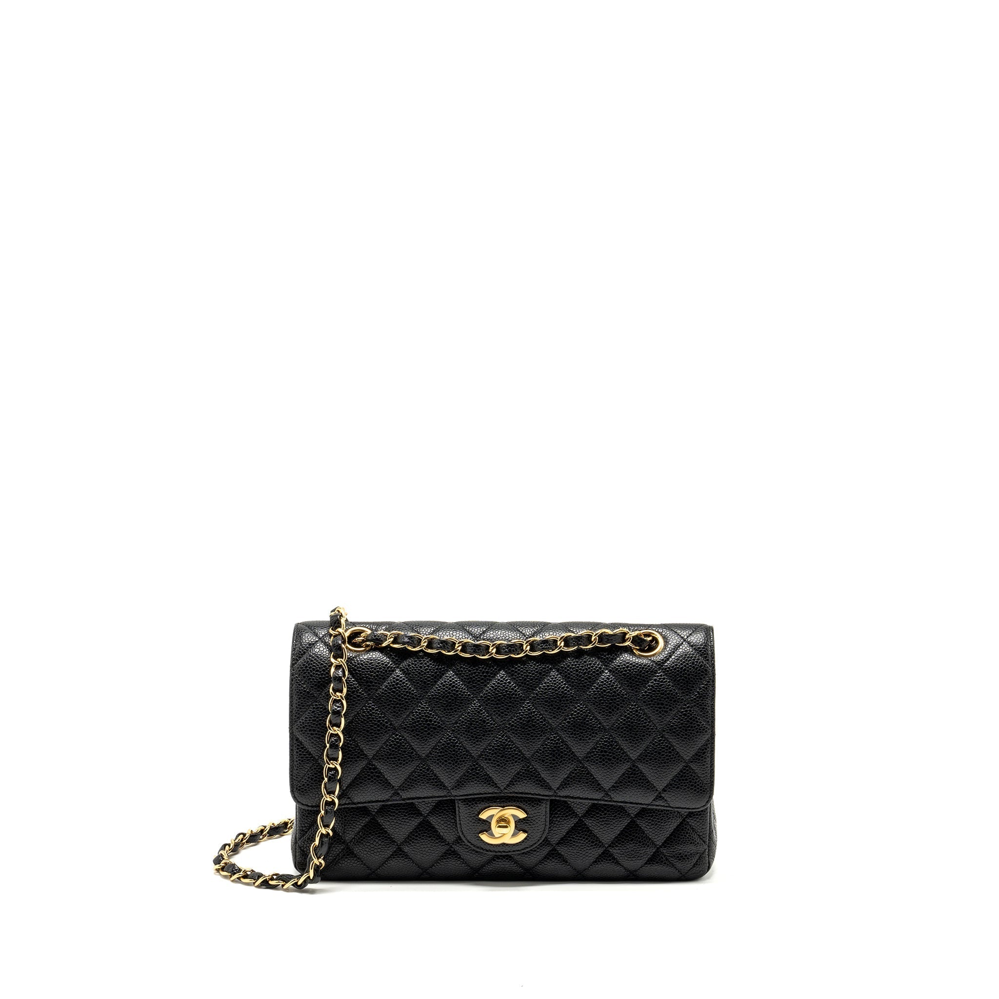 chanel-medium-classic-double-flap-bag-caviar-black-ghw-18