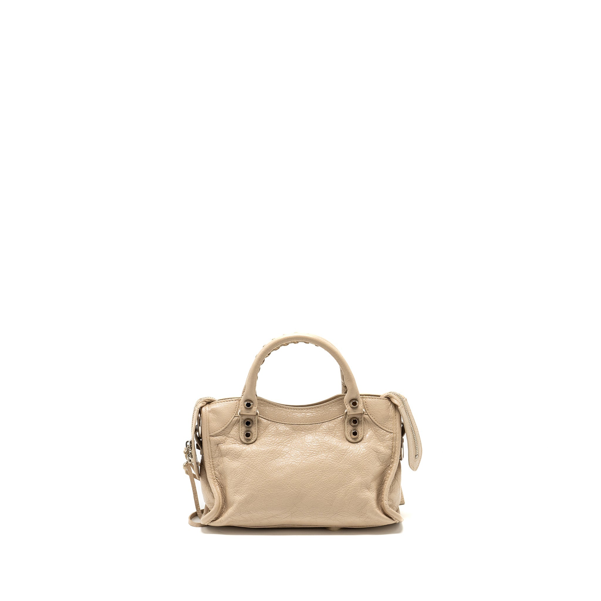balenciaga-mini-city-bag-calfskin-beige-shw
