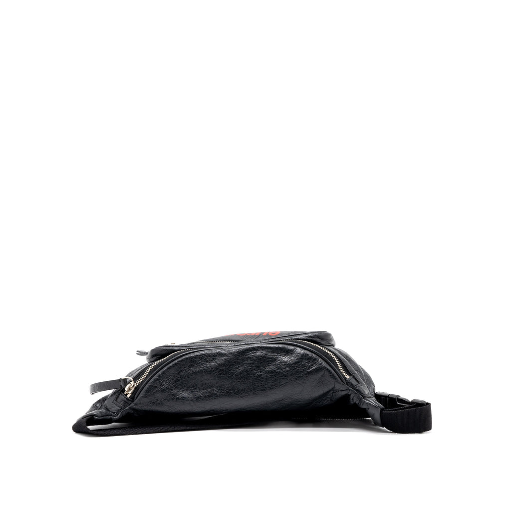 balenciaga-europa-belt-bag-calfskin-black-red-shw