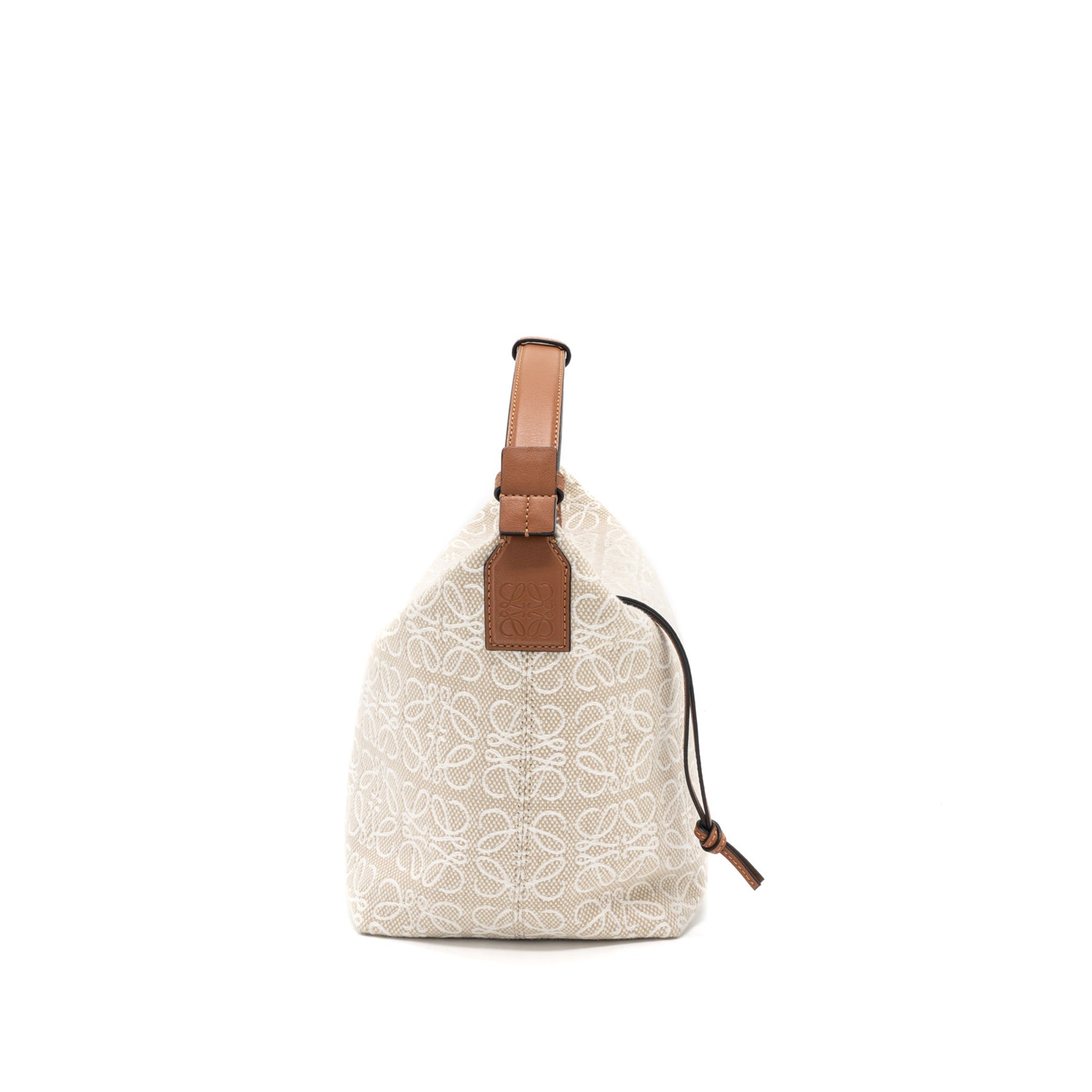 loewe-medium-cubi-anagram-bag-trimmed-leather-jacquard-canvas-beige-brown-ghw