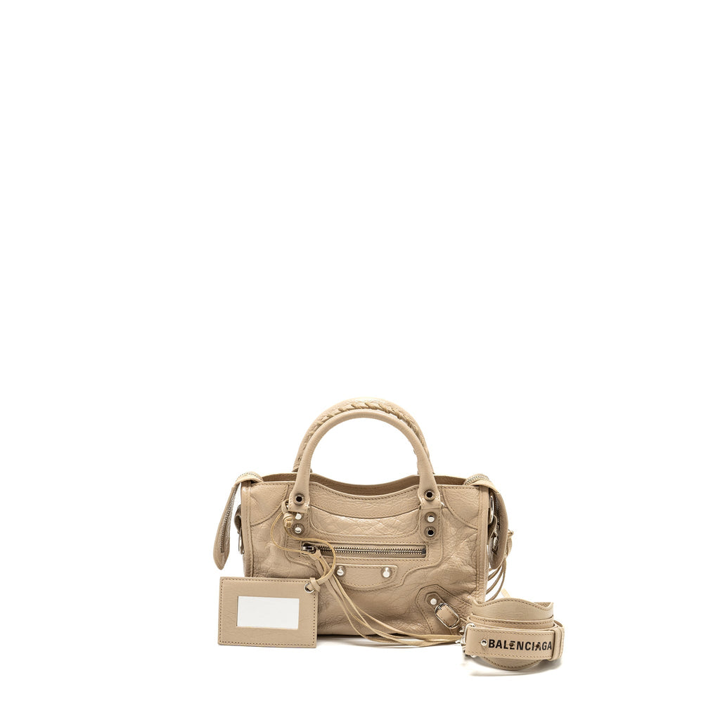 balenciaga-mini-city-bag-calfskin-beige-shw