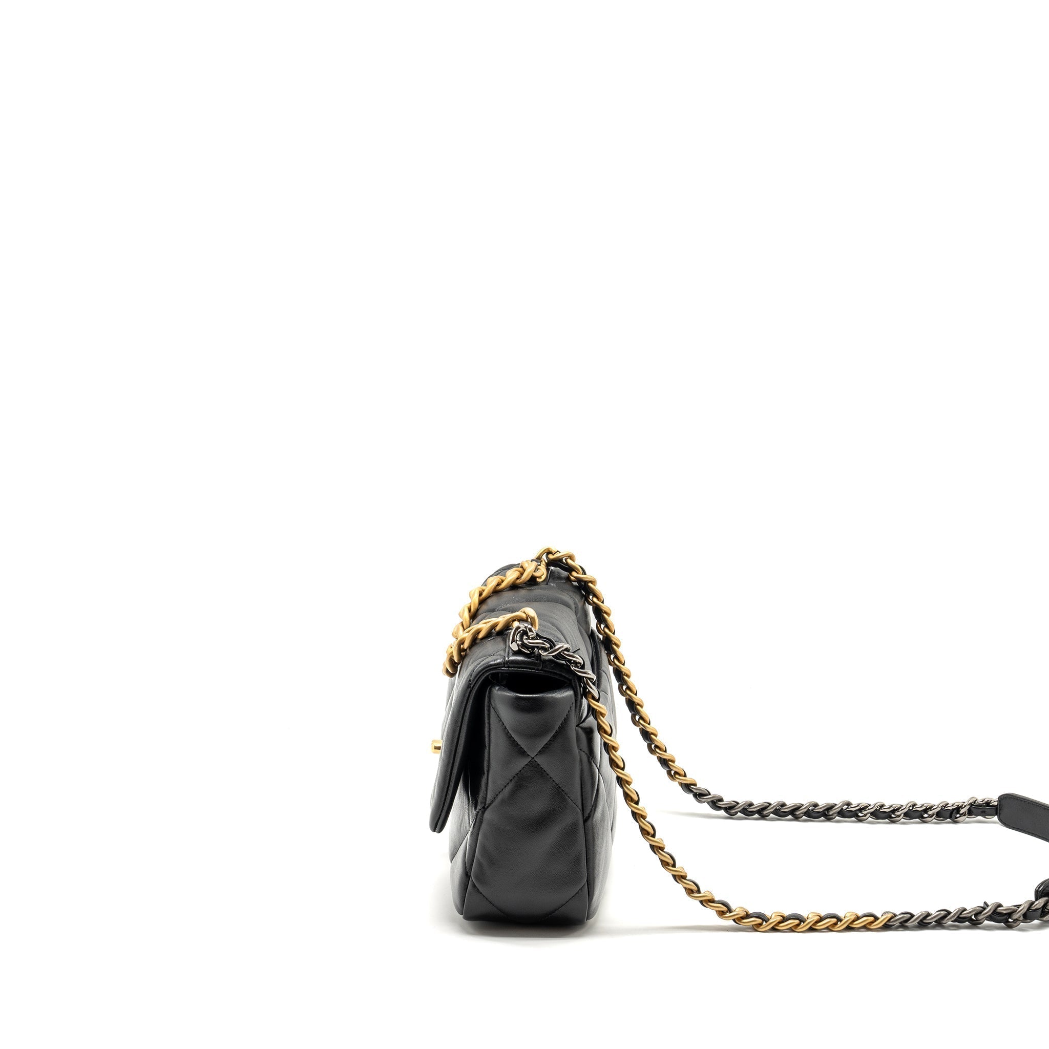 chanel-small-19-bag-lambskin-black-multicolour-hardware-microchip-6
