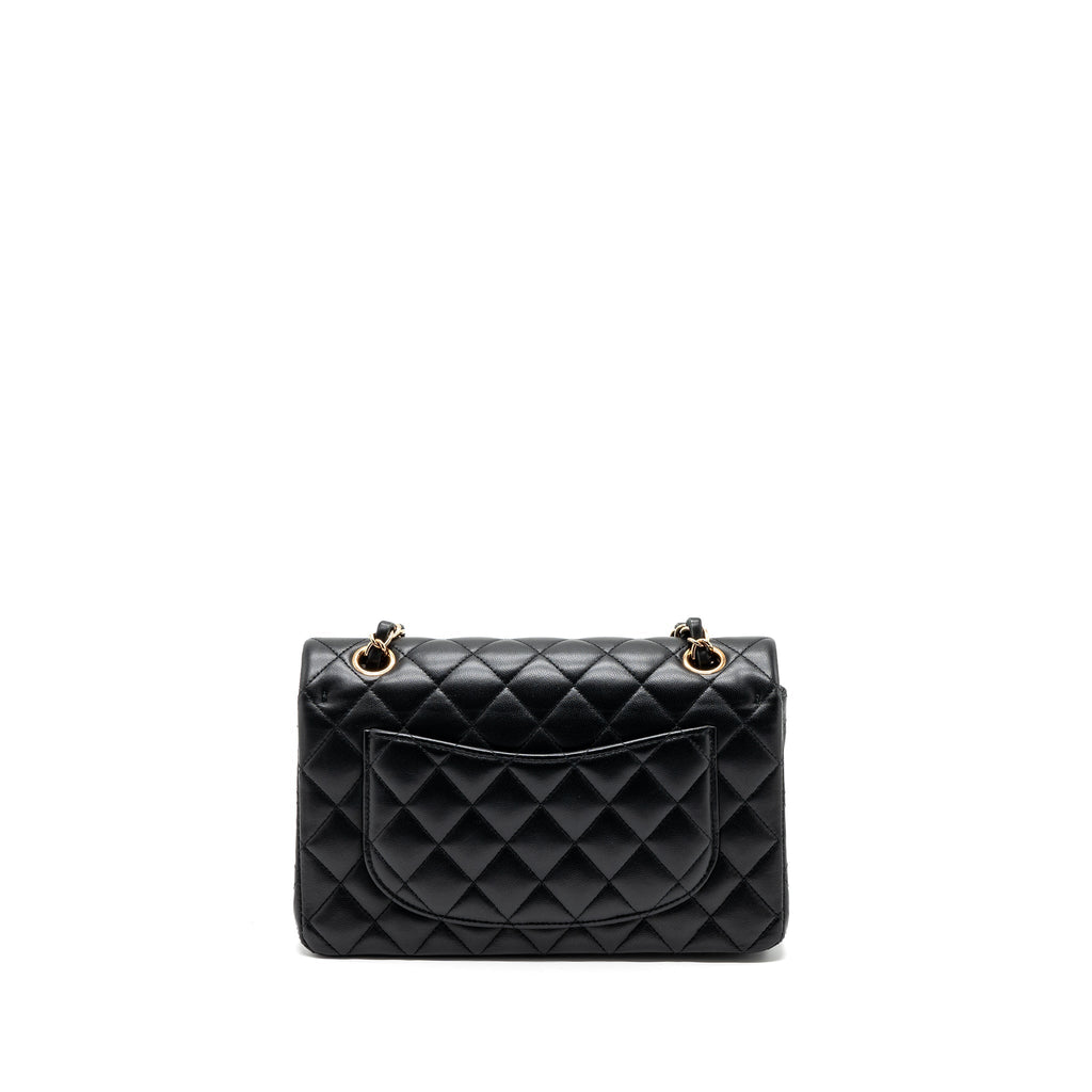 chanel-small-classic-double-flap-bag-lambskin-black-rghwmicrochip