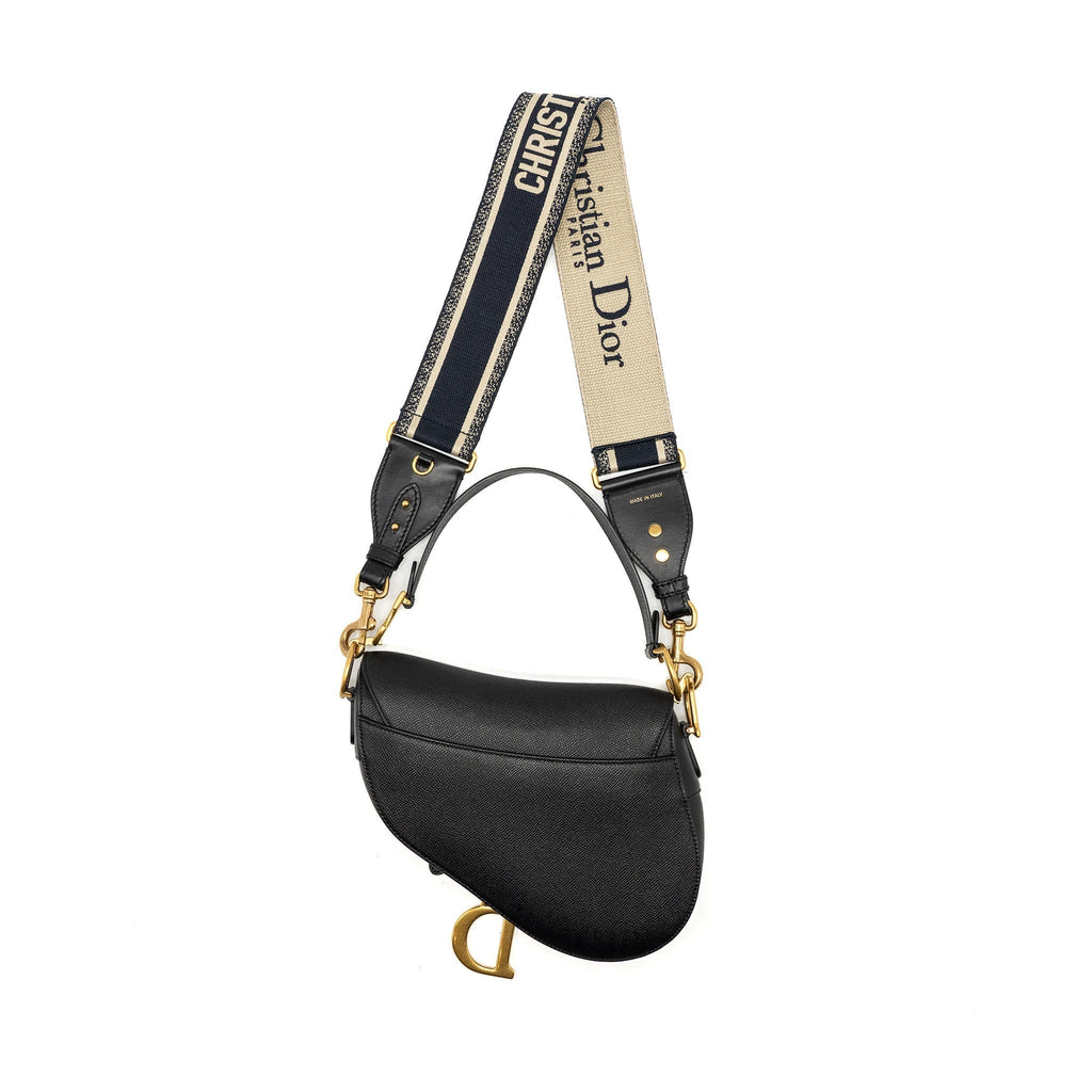 dior-medium-saddle-bag-calfskin-black-ghw-2
