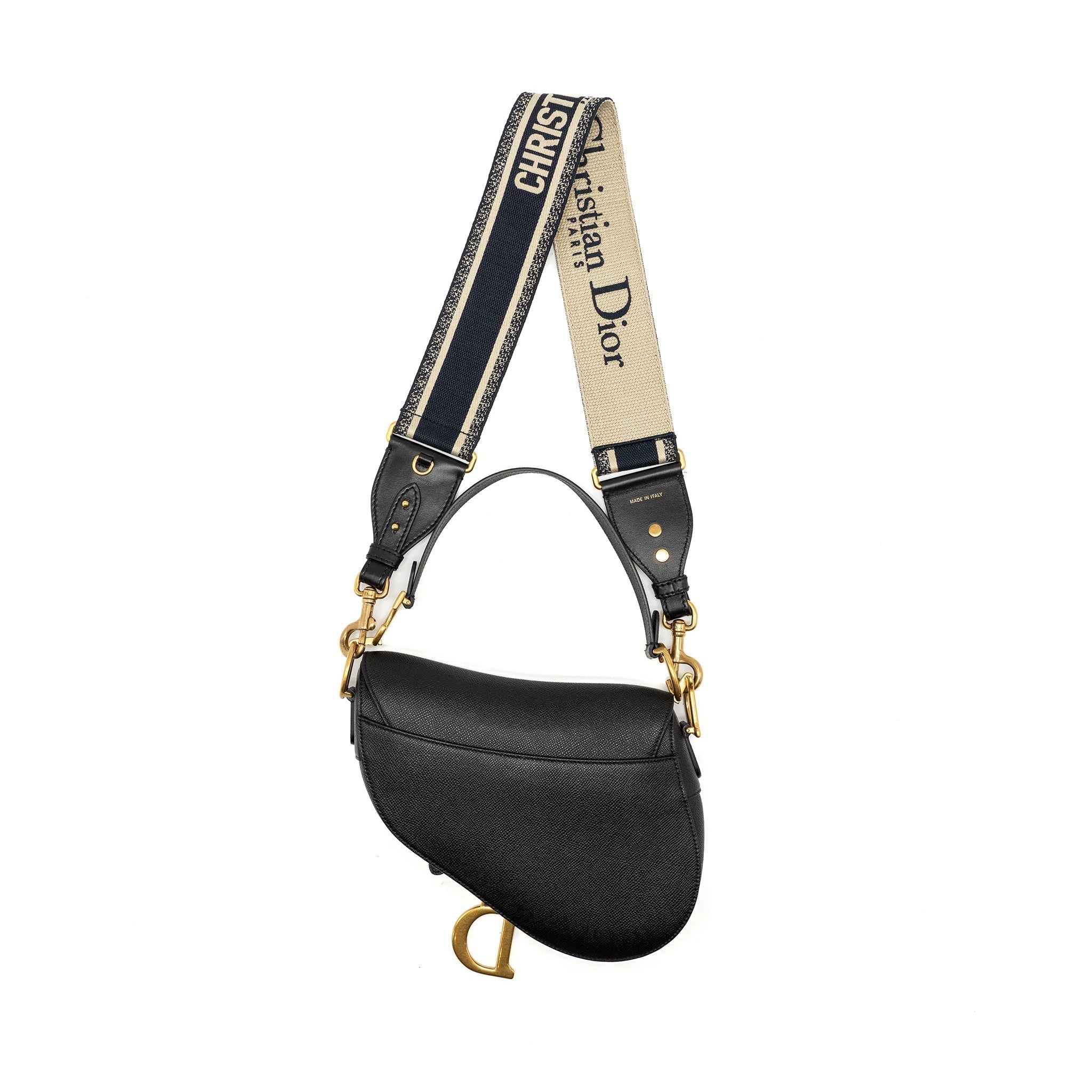 dior-medium-saddle-bag-calfskin-black-ghw-2