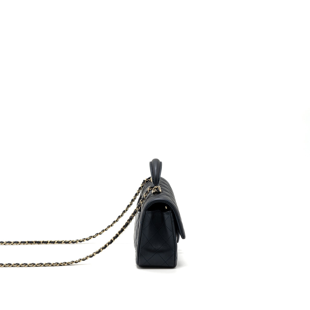 chanel-22a-top-handle-mini-rectangular-flap-bag-lambskin-dark-blue-lghwmicrochip