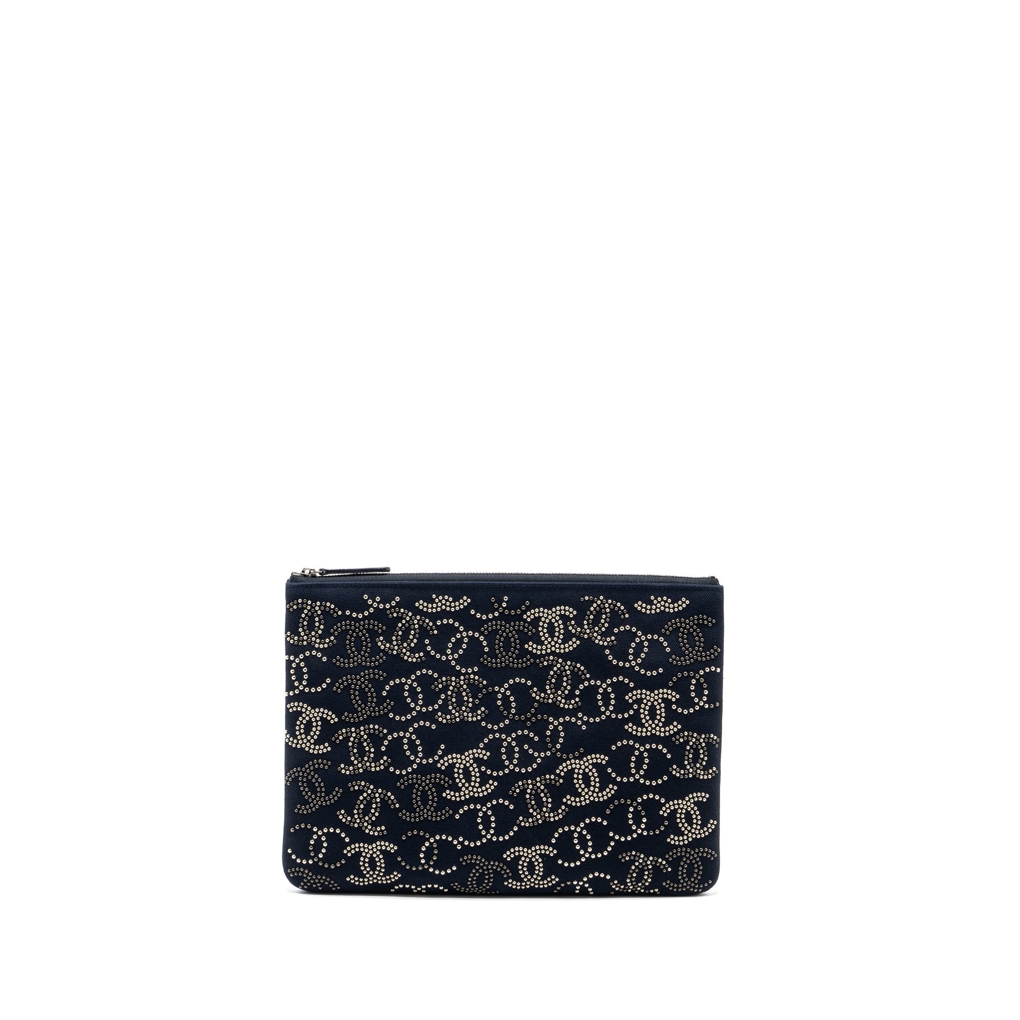chanel-double-side-zip-pouch-zip-clutch-fabric-black-ruthenium-hardware