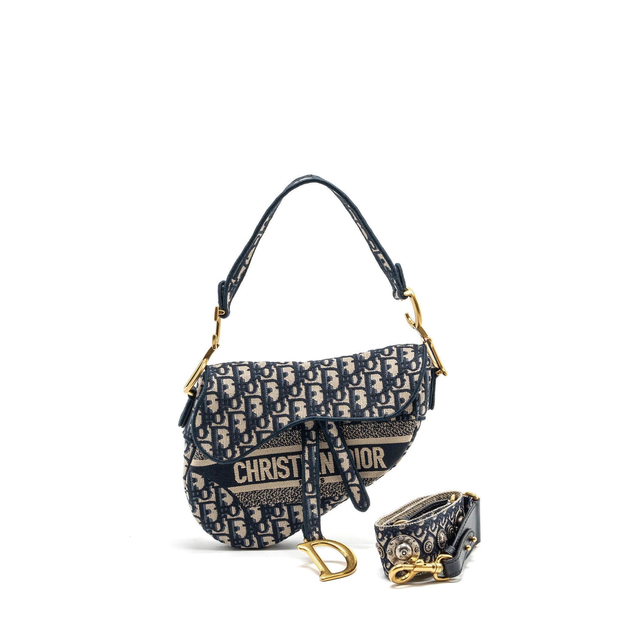 dior-medium-saddle-blue-oblique-embroidery-ghw