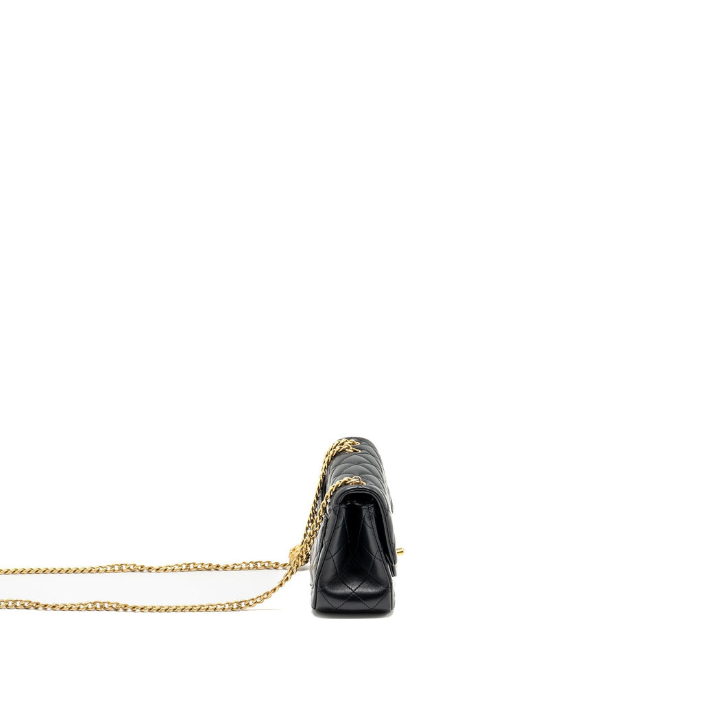 chanel-camellia-adjustable-chain-mini-square-flap-bag-lambskin-black-ghw-microchip-copy