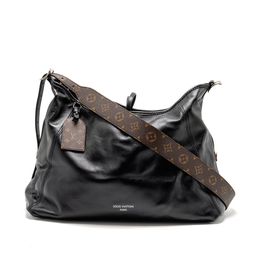 louis-vuitton-carryall-vibe-mm-lambskin-monogram-canvas-black-shw-copy