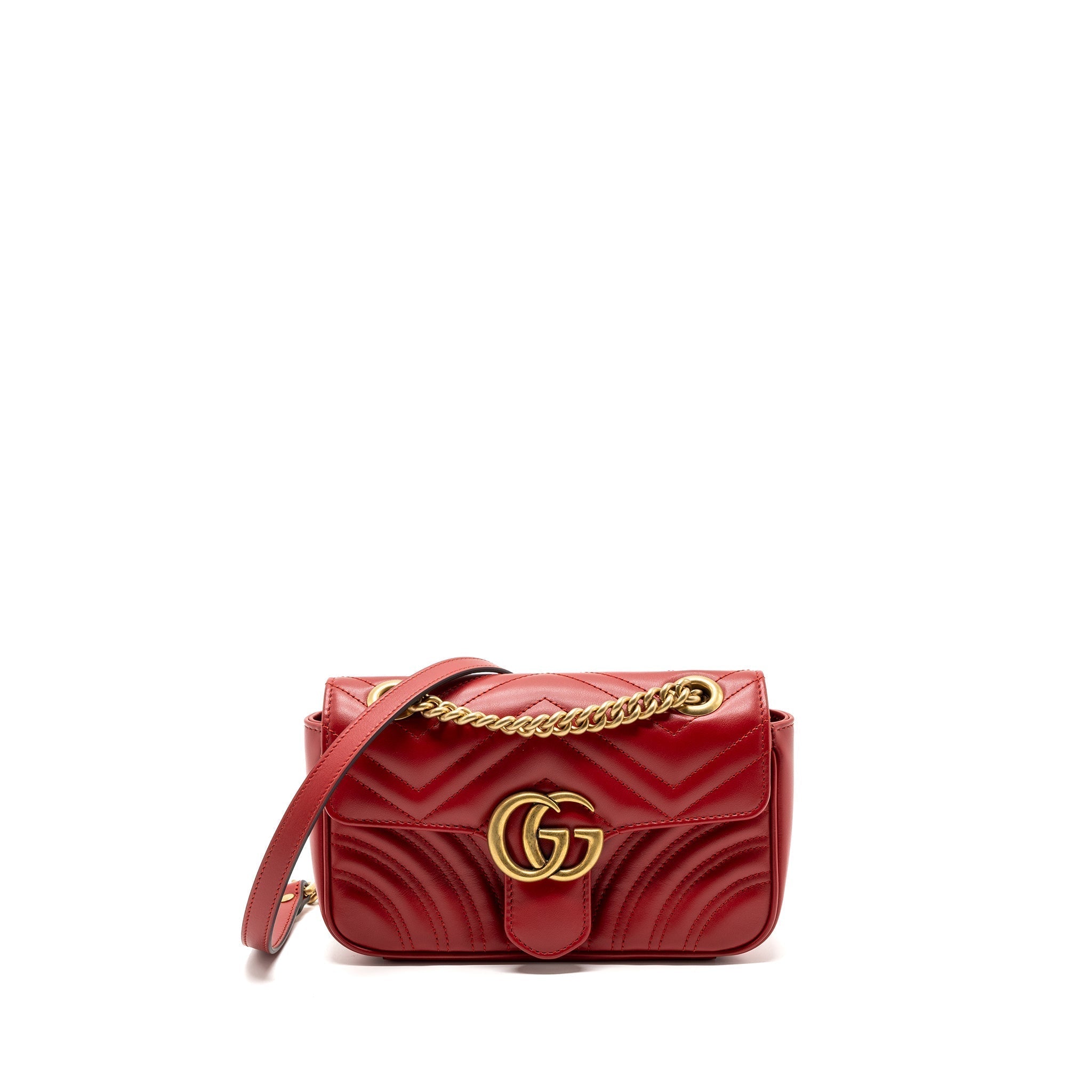 gucci-mini-gg-marmont-shoulder-bag-calfskin-red-ghw