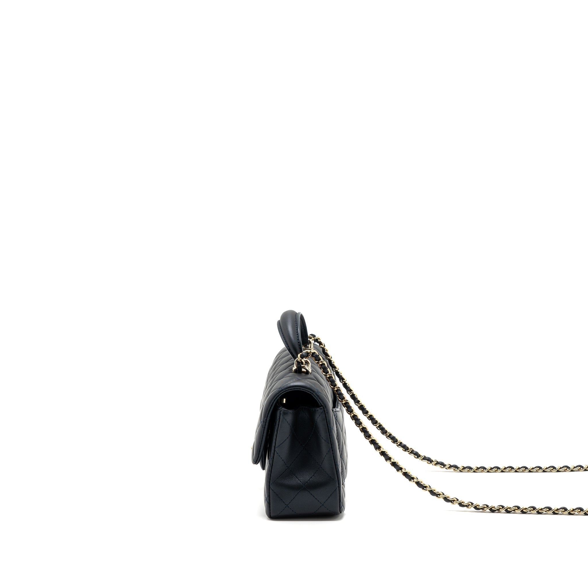 chanel-22a-top-handle-mini-rectangular-flap-bag-lambskin-dark-blue-lghwmicrochip