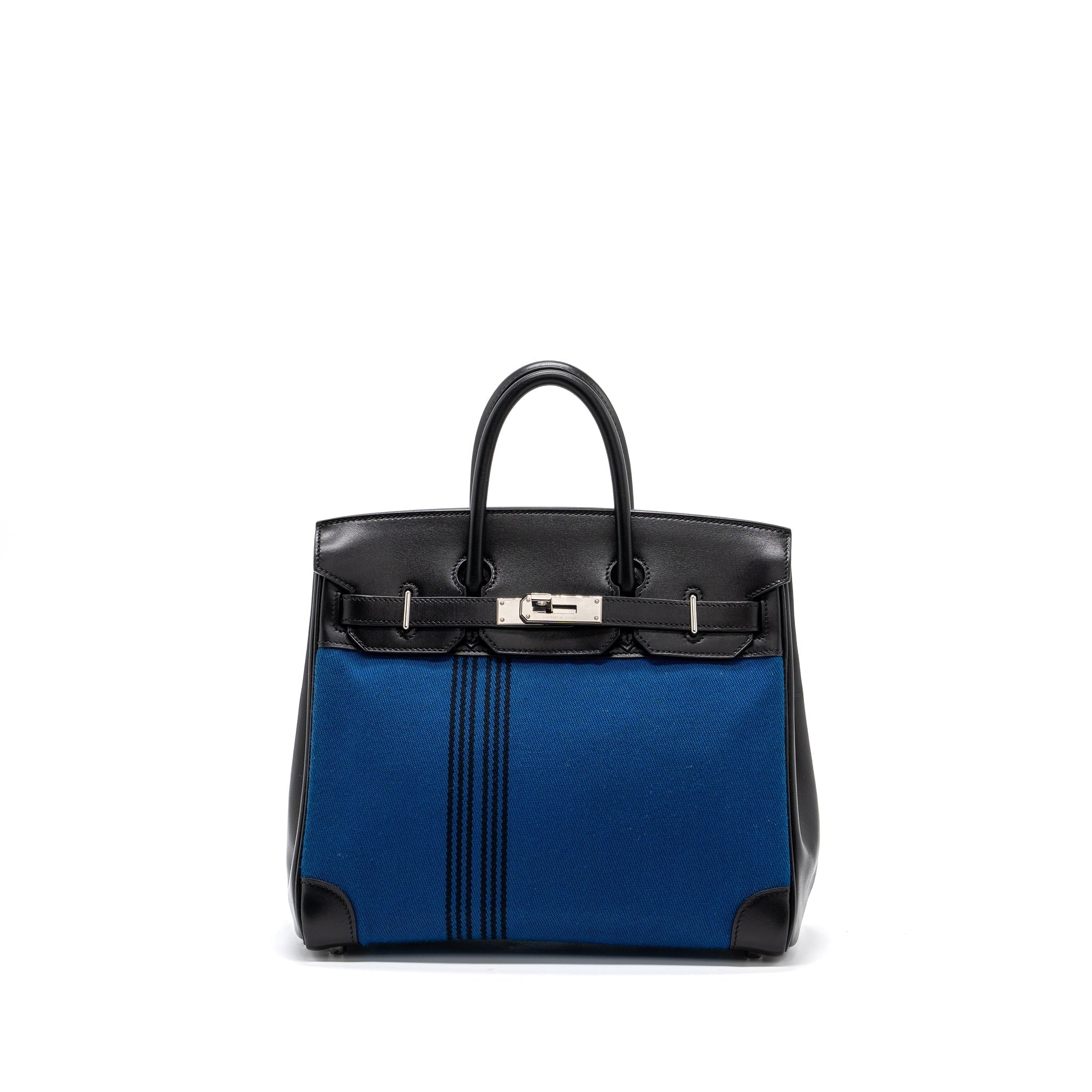 hermes-vintage-birkin-had-28-toile-potamus-black-blue-shw-stamp-square-j