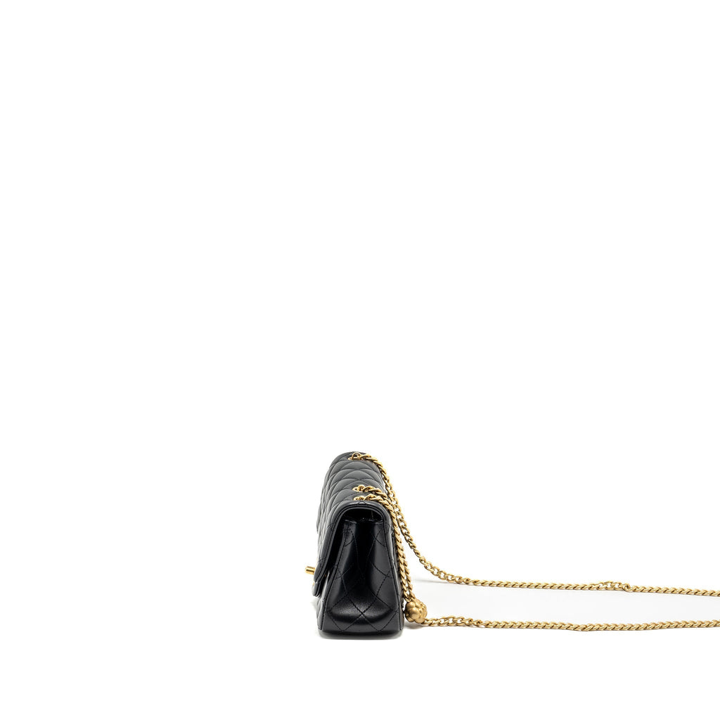 chanel-camellia-adjustable-chain-mini-square-flap-bag-lambskin-black-ghw-microchip-copy