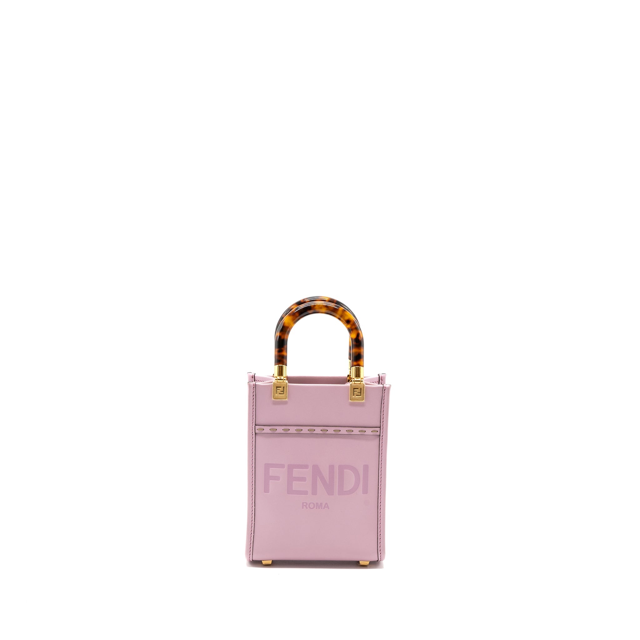 fendi-mini-sunshine-shopper-bag-leather-pink-ghw