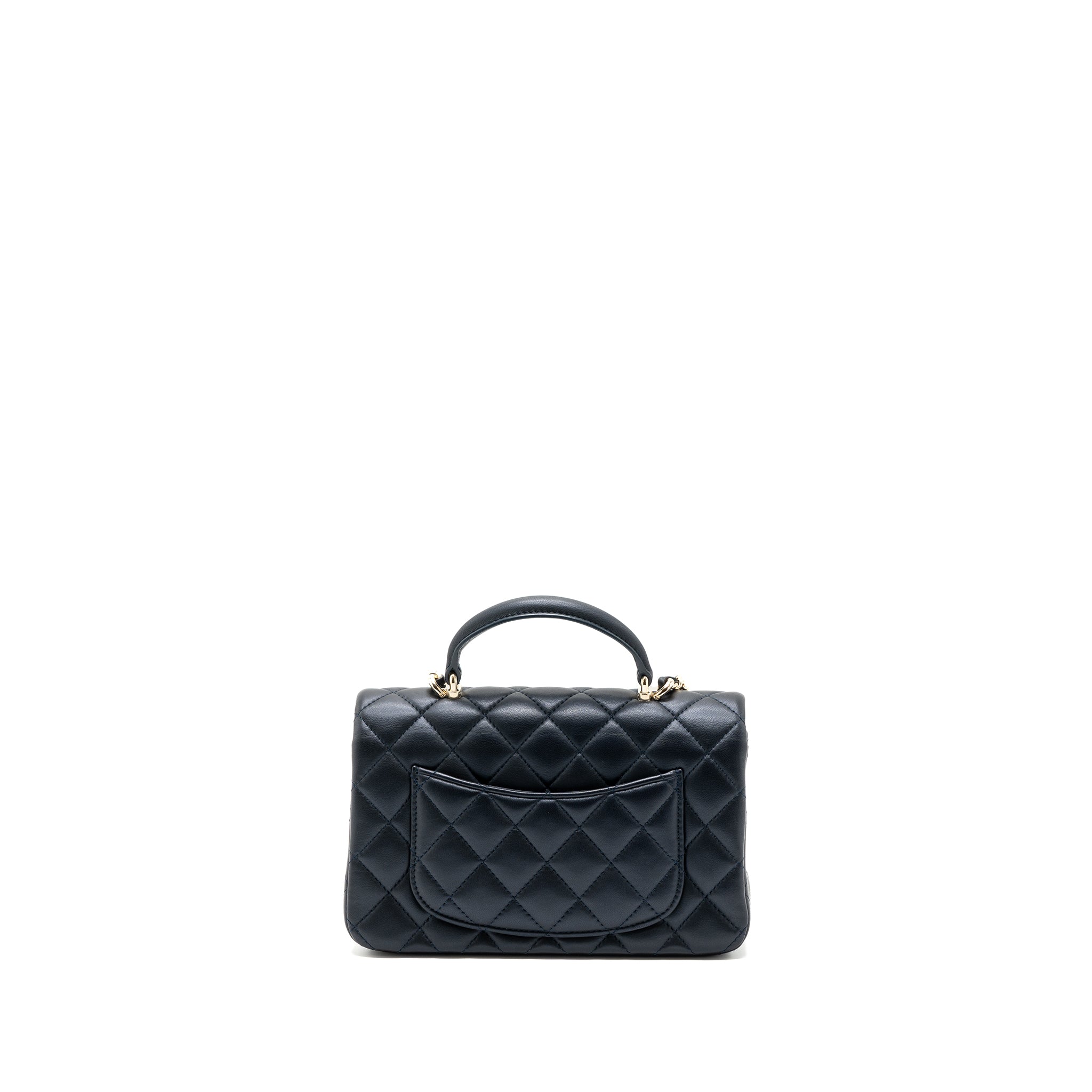 chanel-22a-top-handle-mini-rectangular-flap-bag-lambskin-dark-blue-lghwmicrochip