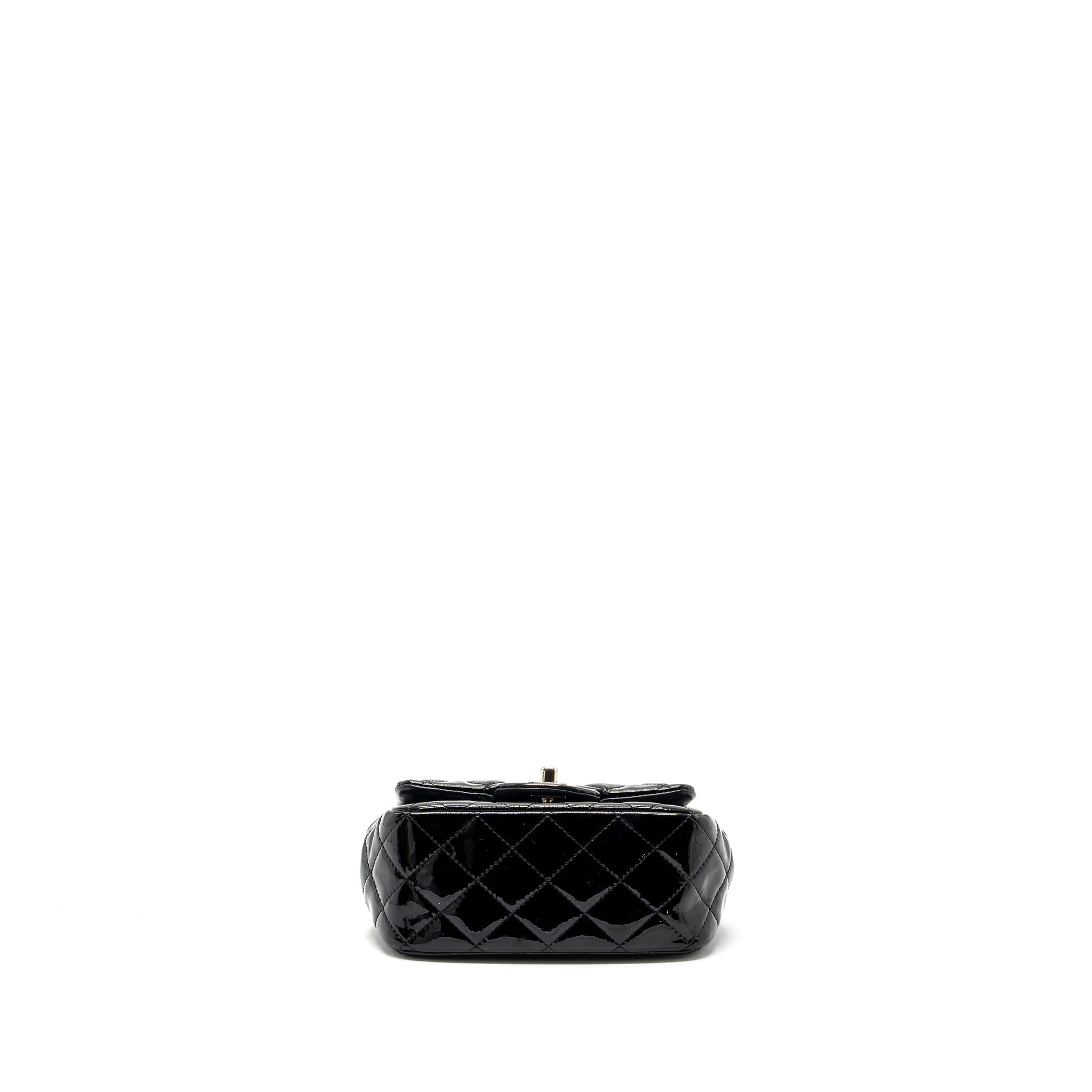 chanel-classic-mini-square-flap-bag-patent-black-shw