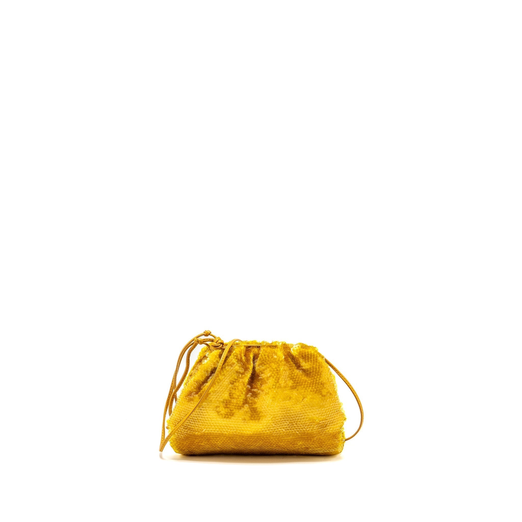 bottega-veneta-mini-pouch-sequin-gold-ghw