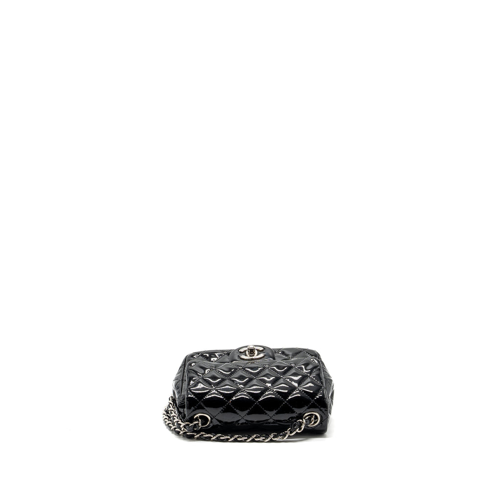 chanel-classic-mini-square-flap-bag-patent-black-shw