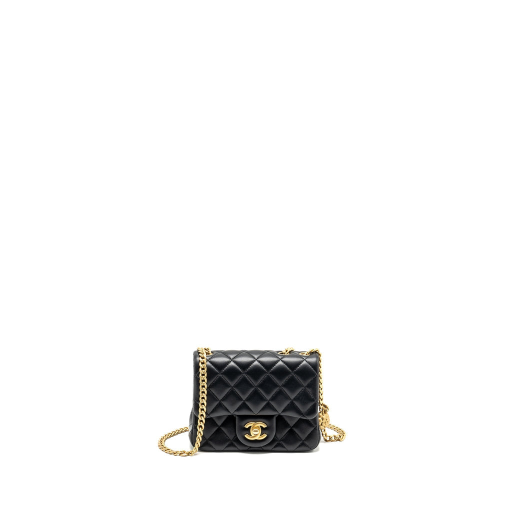 chanel-camellia-adjustable-chain-mini-square-flap-bag-lambskin-black-ghw-microchip-copy