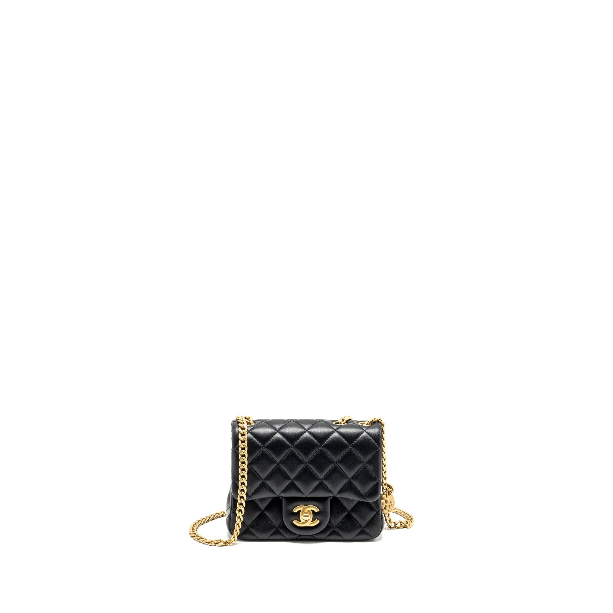 chanel-camellia-adjustable-chain-mini-square-flap-bag-lambskin-black-ghw-microchip-copy
