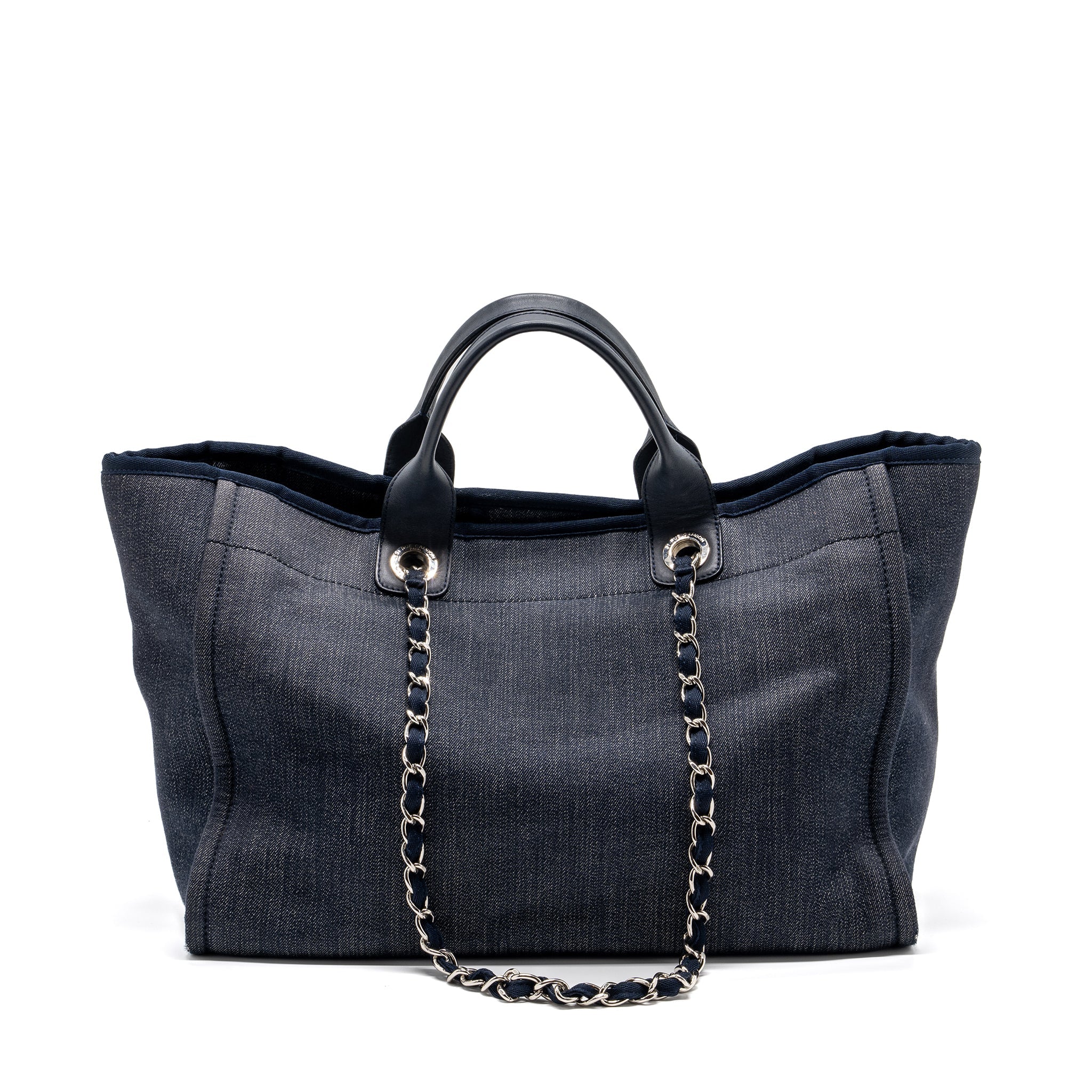 chanel-deauville-tote-bag-canvas-blue-denim-shw