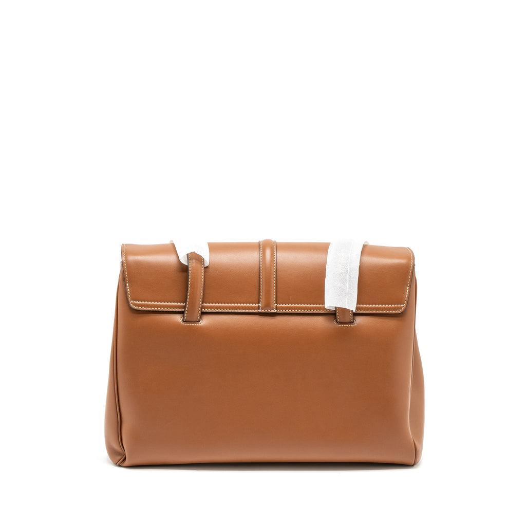 celine-16-medium-soft-calfskin-tan-ghw