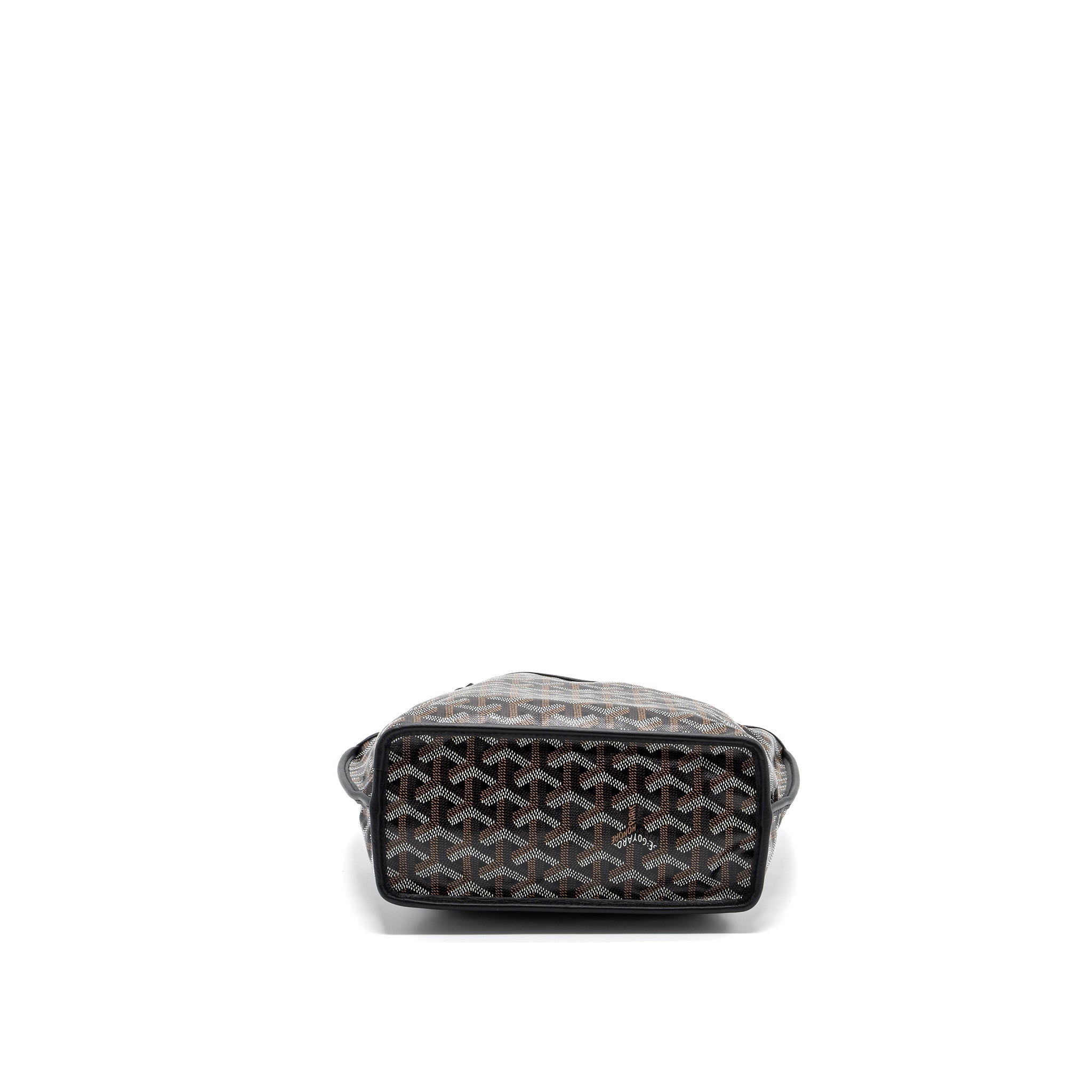 goyard-anjou-mini-bag-canvas-calfskin-black-shw