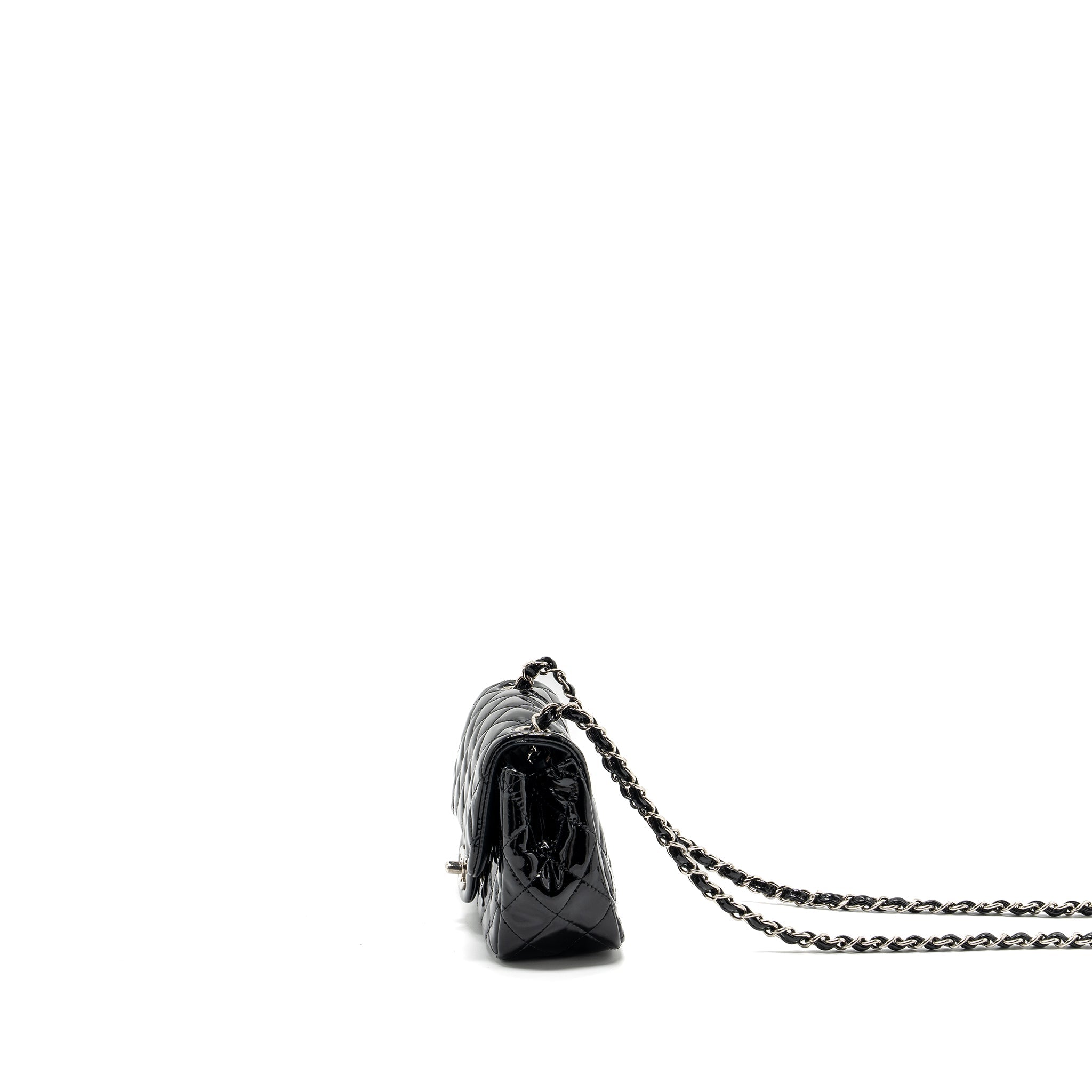 chanel-classic-mini-square-flap-bag-patent-black-shw