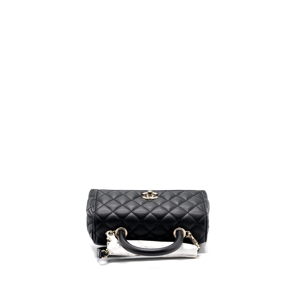 chanel-small-coco-handle-caviar-black-lghw-microchip-11
