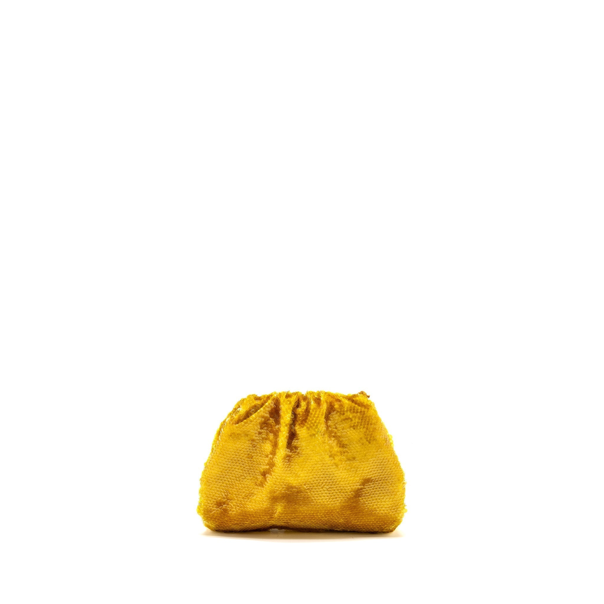 bottega-veneta-mini-pouch-sequin-gold-ghw