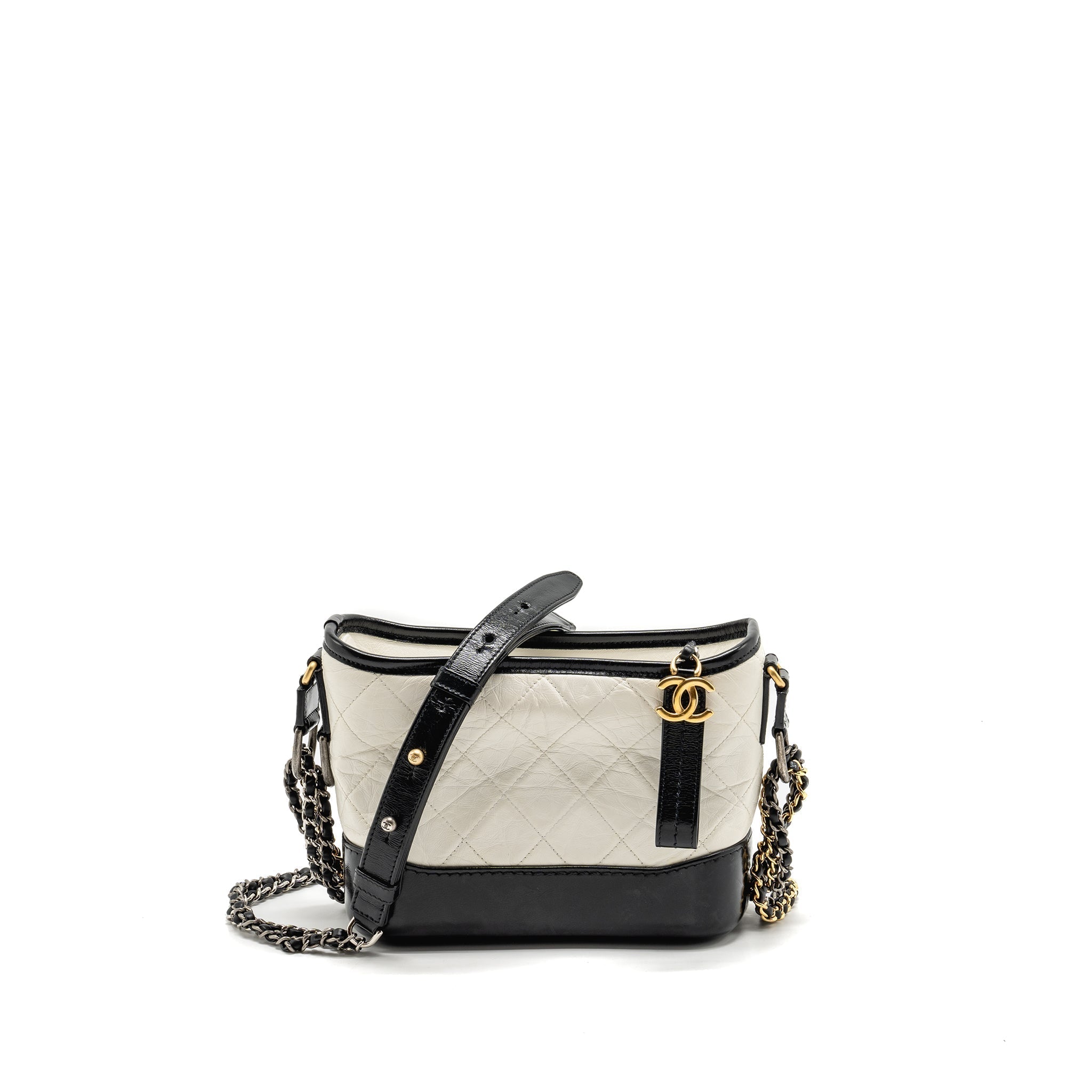 chanel-small-gabrielle-hobo-bag-aged-calfskin-white-black-multicolour-hardware-copy