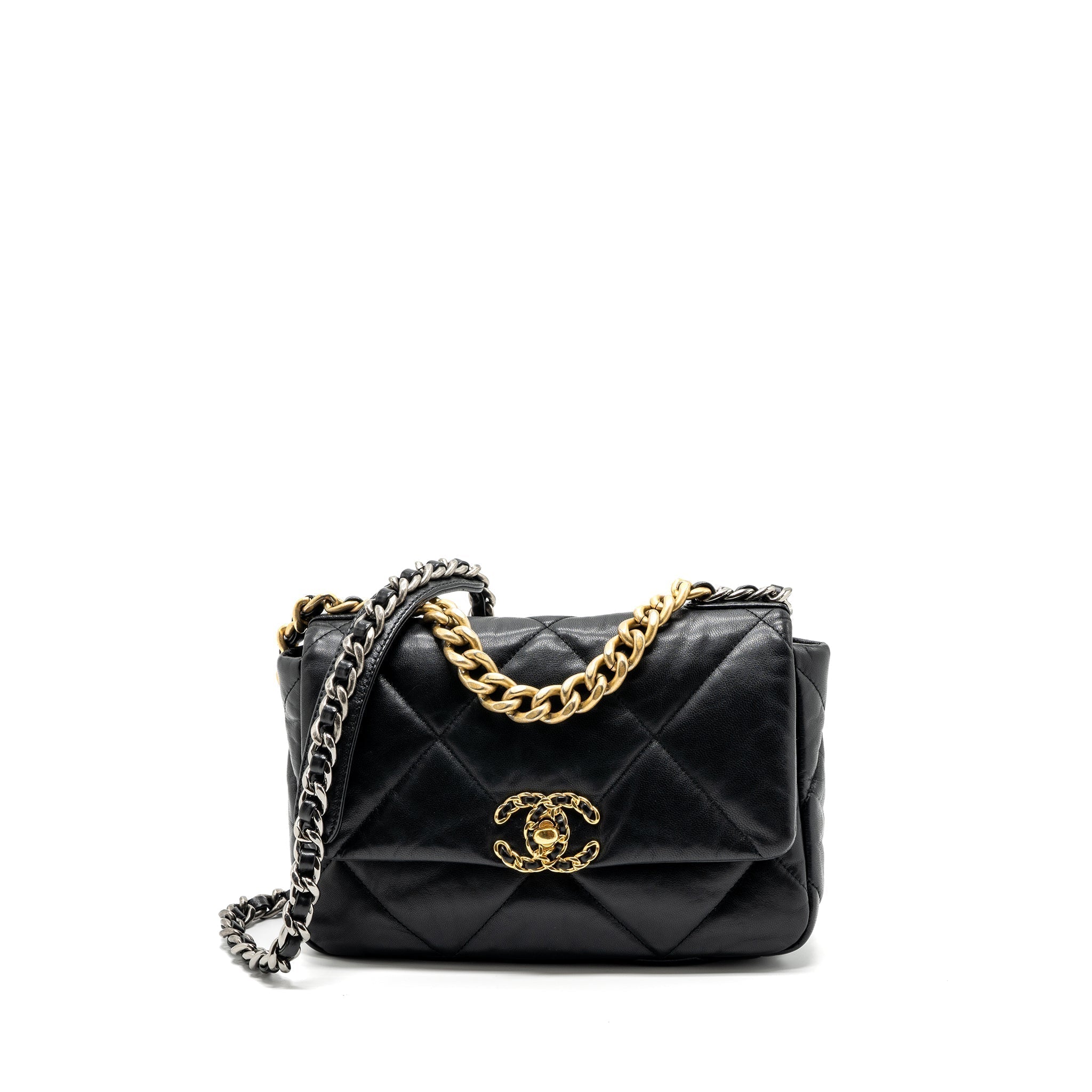 chanel-small-19-bag-goatskin-black-multicolour-hardware-1